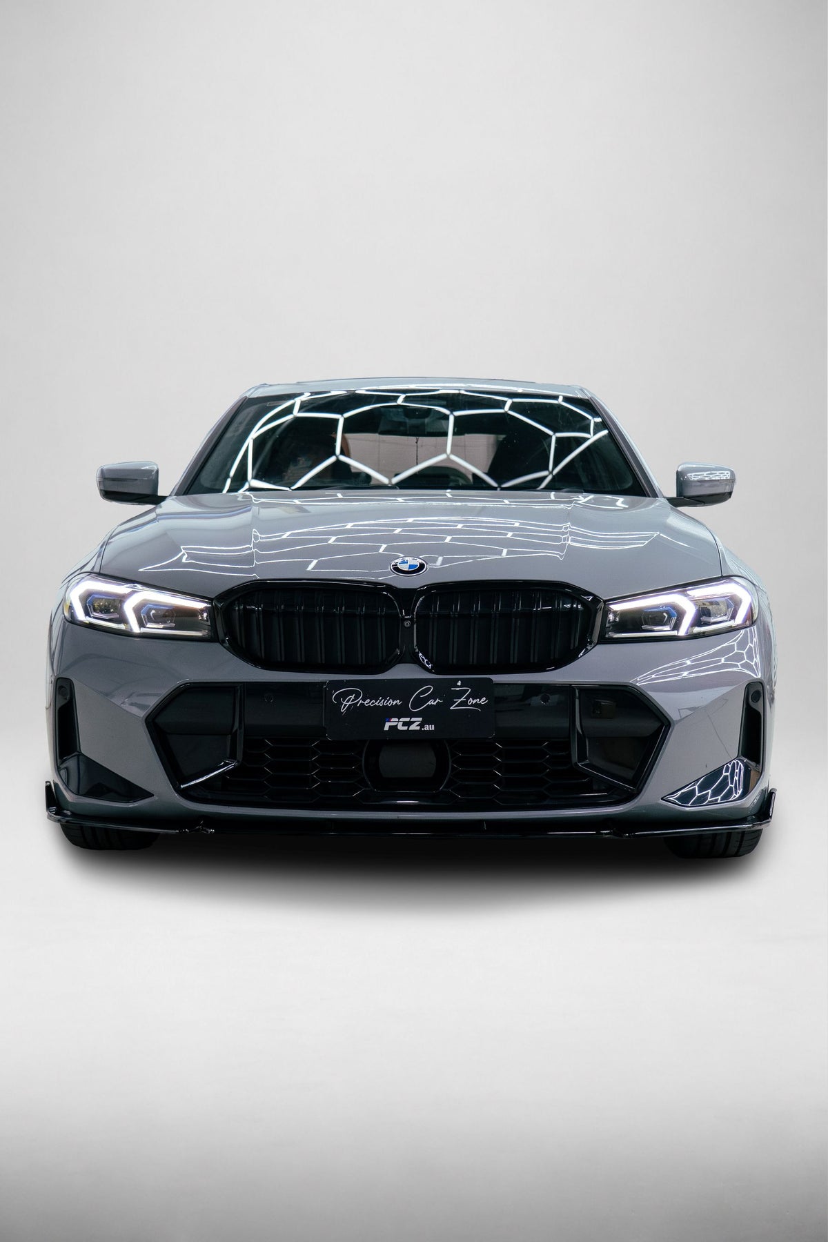 BMW G20 G21 LCI 3 Series Max-Style Front Lip Splitter – Gloss Black (2023–2026)