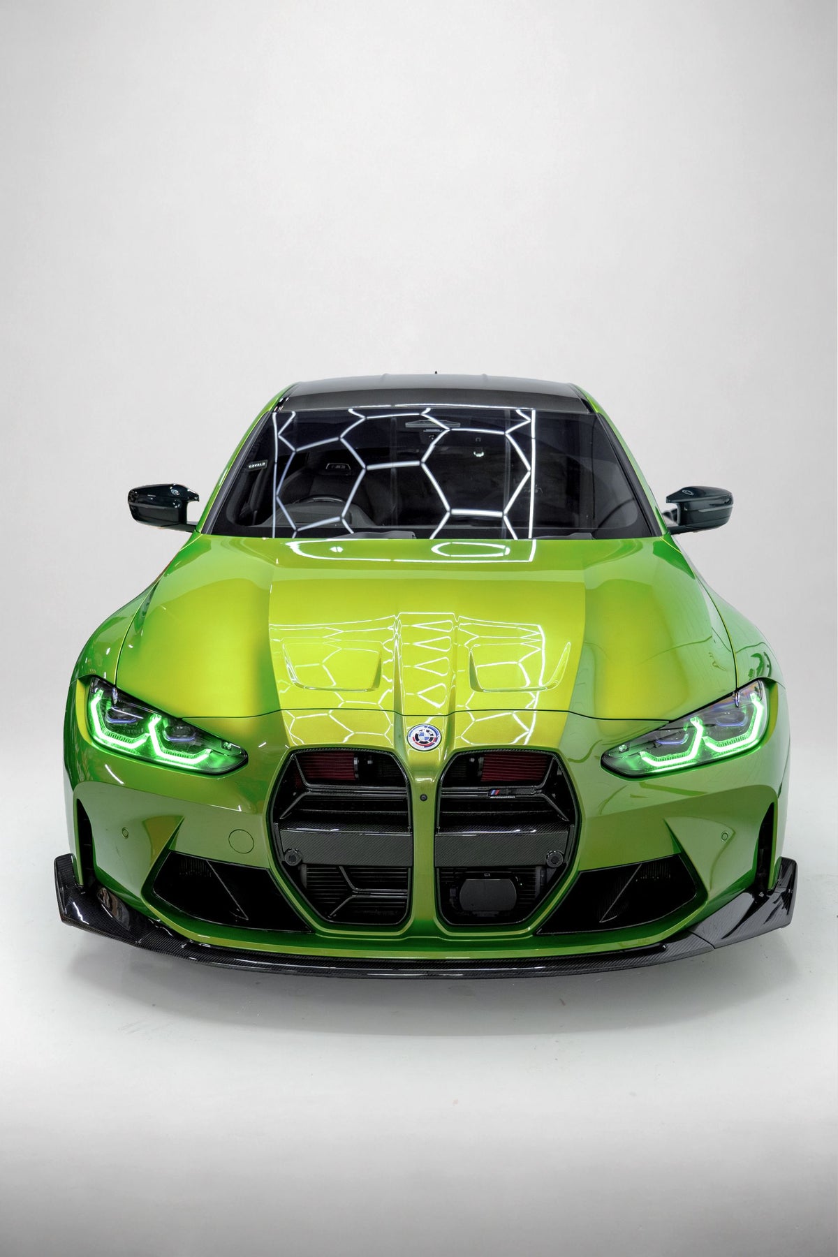 BMW M3 G80 / M4 G82 CSL Style Front Grille – Gloss Black