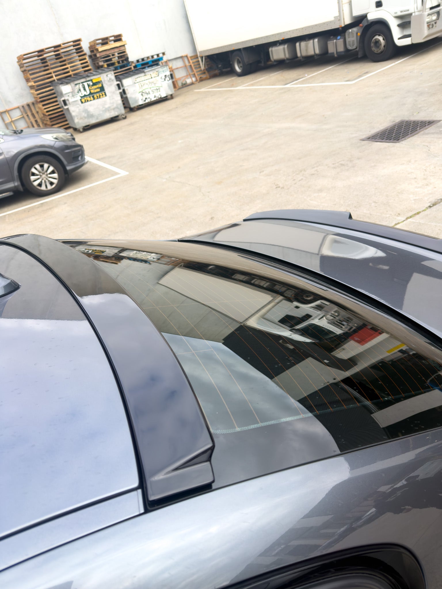 F30 AC Style Roof Spoiler – Gloss Black