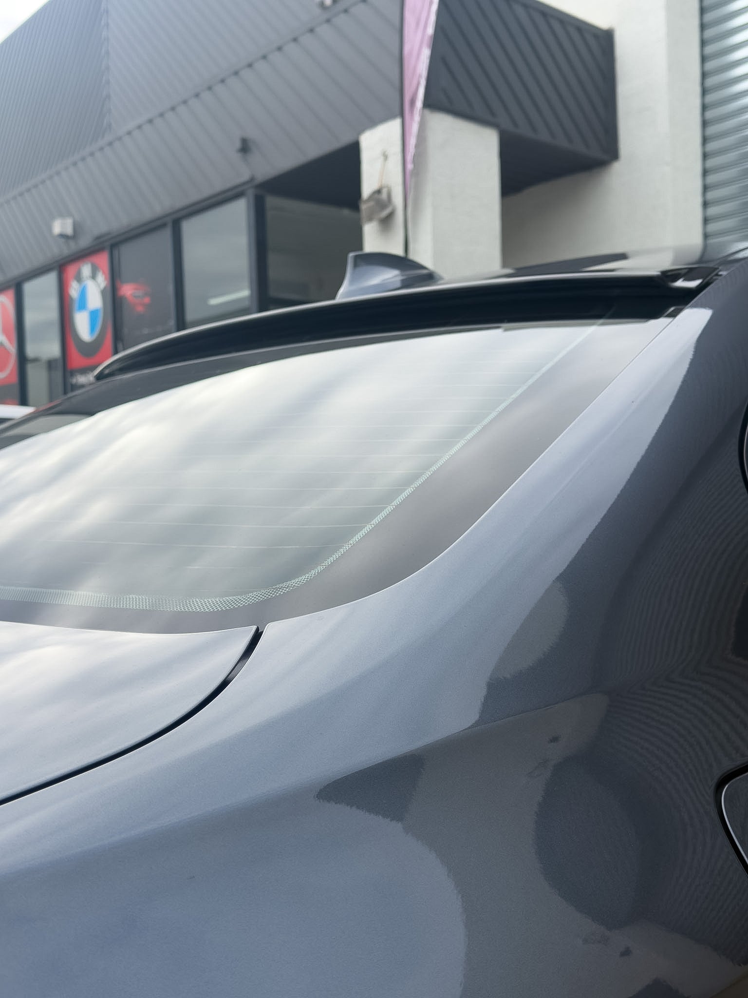 F30 AC Style Roof Spoiler – Gloss Black