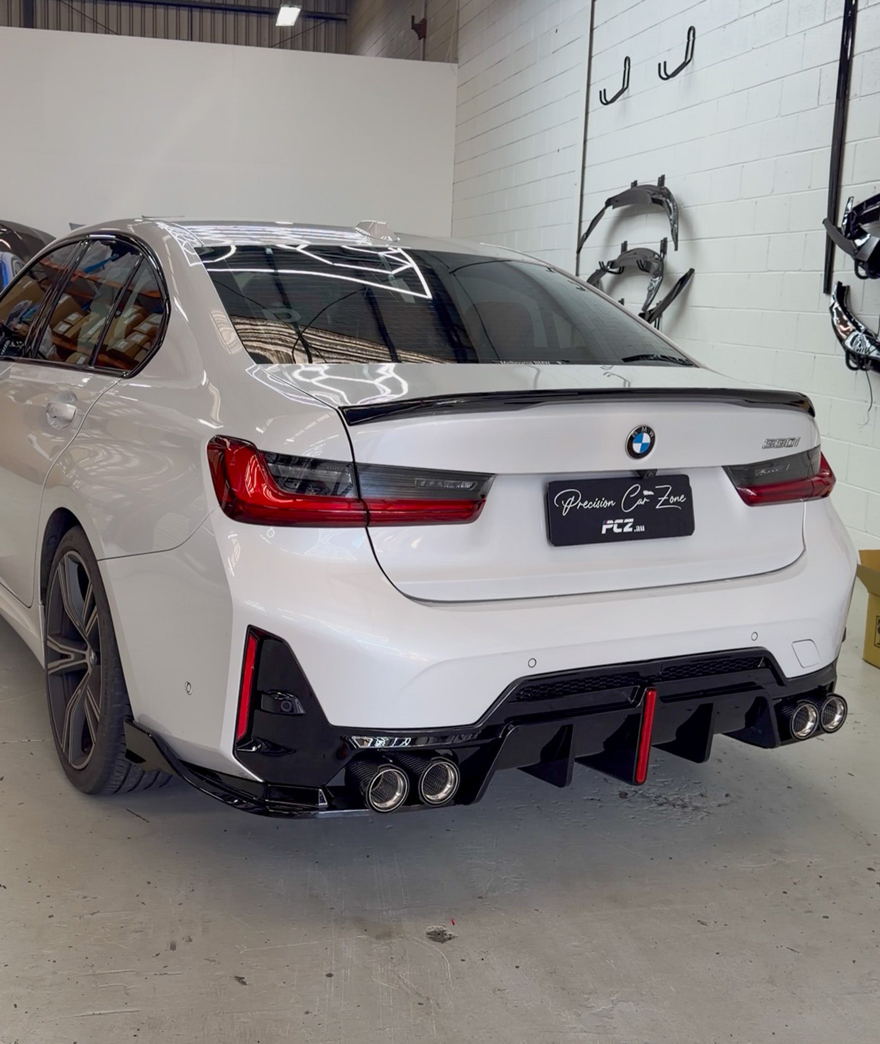 BMW G80 M3 / G20 G28 3 Series M Performance Style Rear Spoiler – Gloss Black (2019+)
