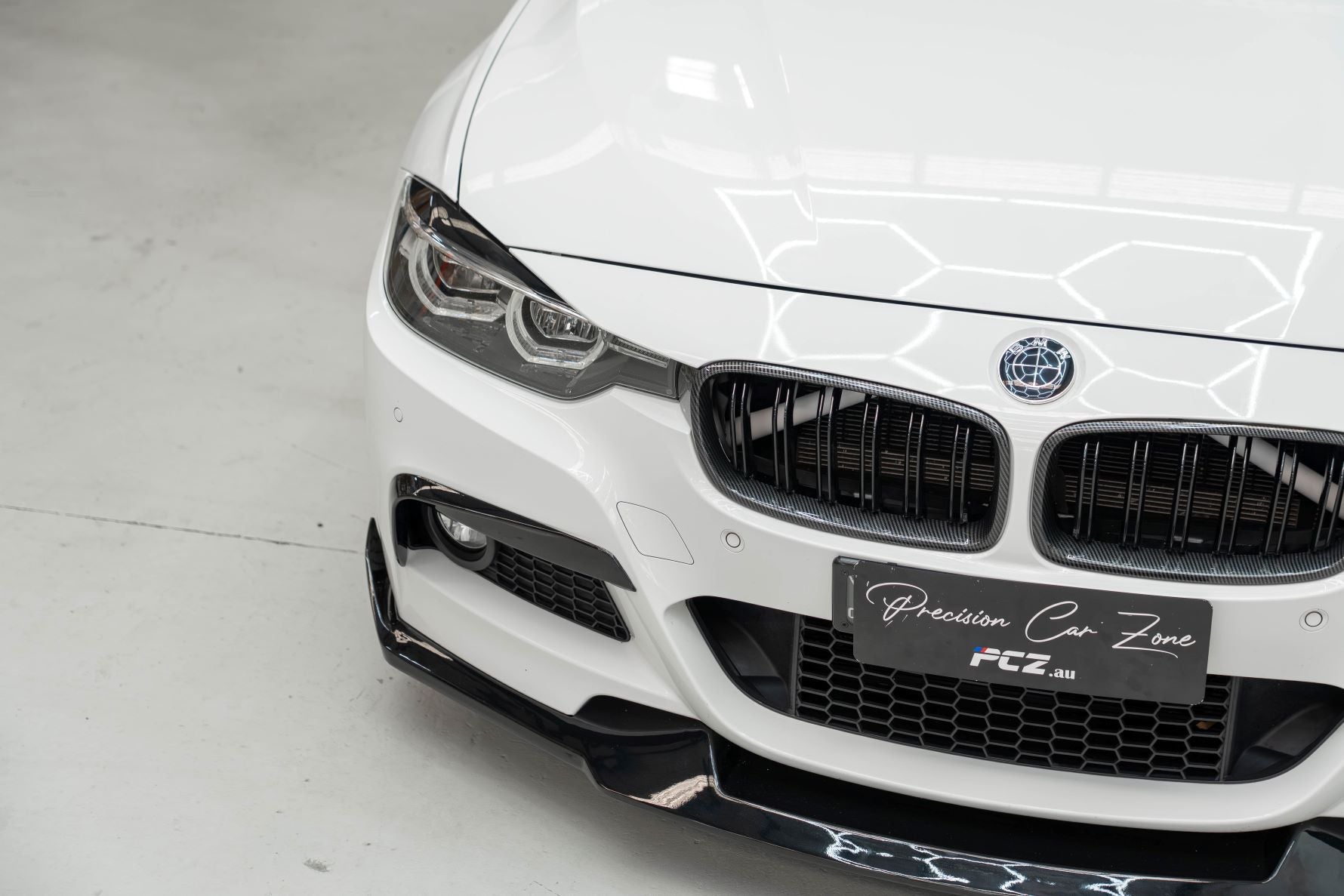F30/F31 Mad Style Front Lip Glossy Black