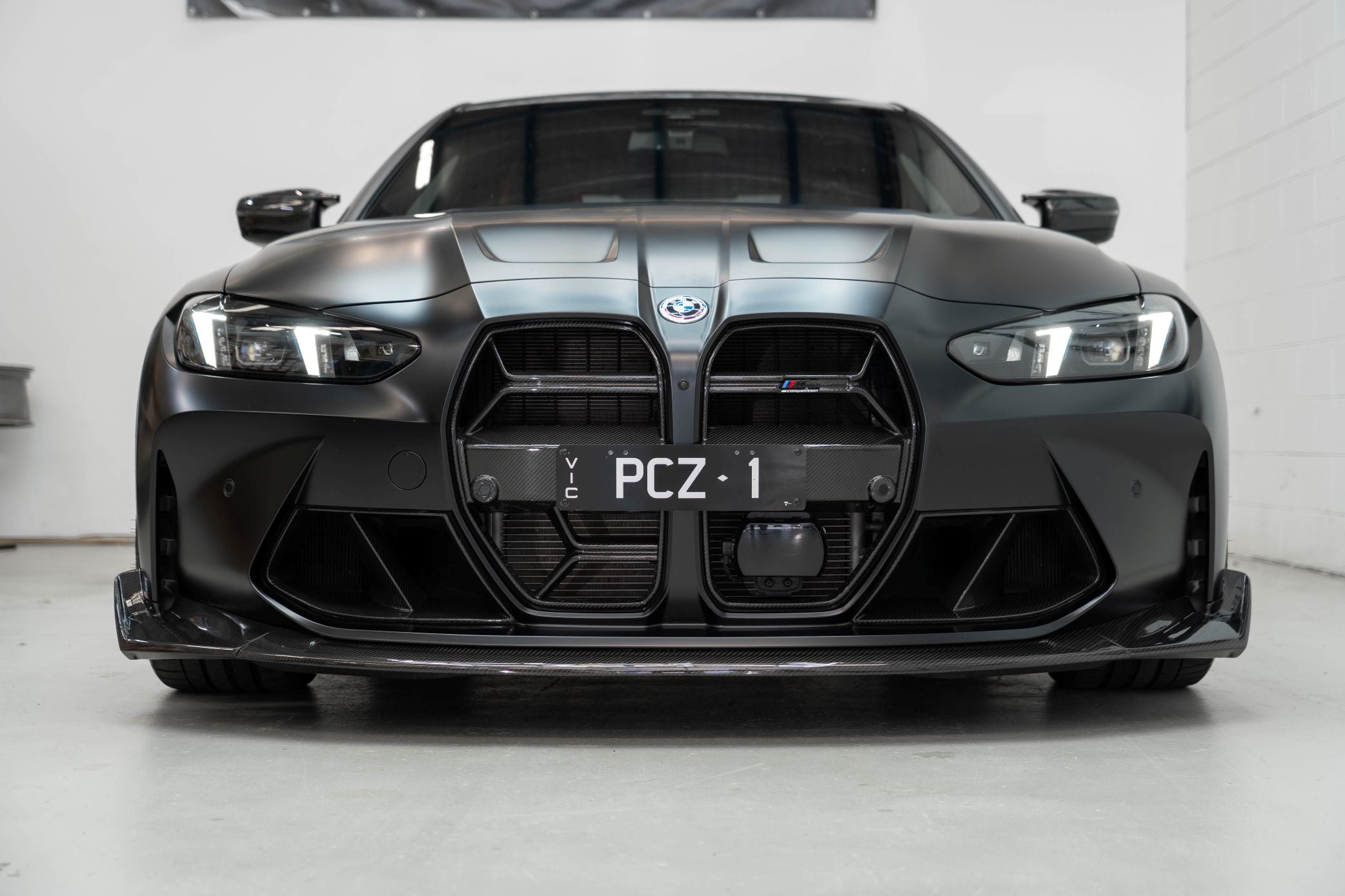 G80 / G82 / G83 M3 M4 CSL-Type Front Lip Spoiler — Pre-Preg Dry Carbon