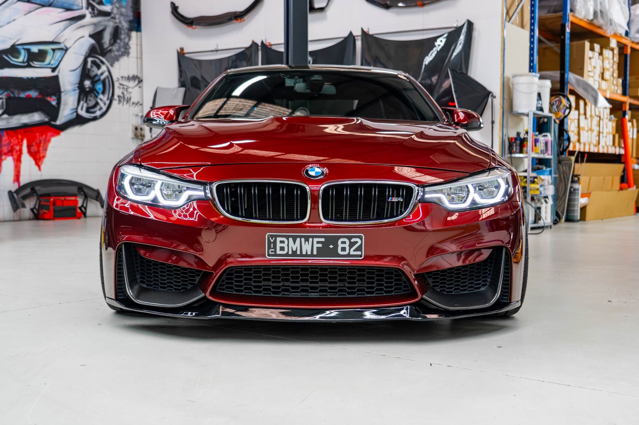 M4/M3 IKON LCI Dual White/Yellow V2 10-Pin LED Headlights – Ultimate Plug & Play Upgrade for F32/F36 & F80/F82