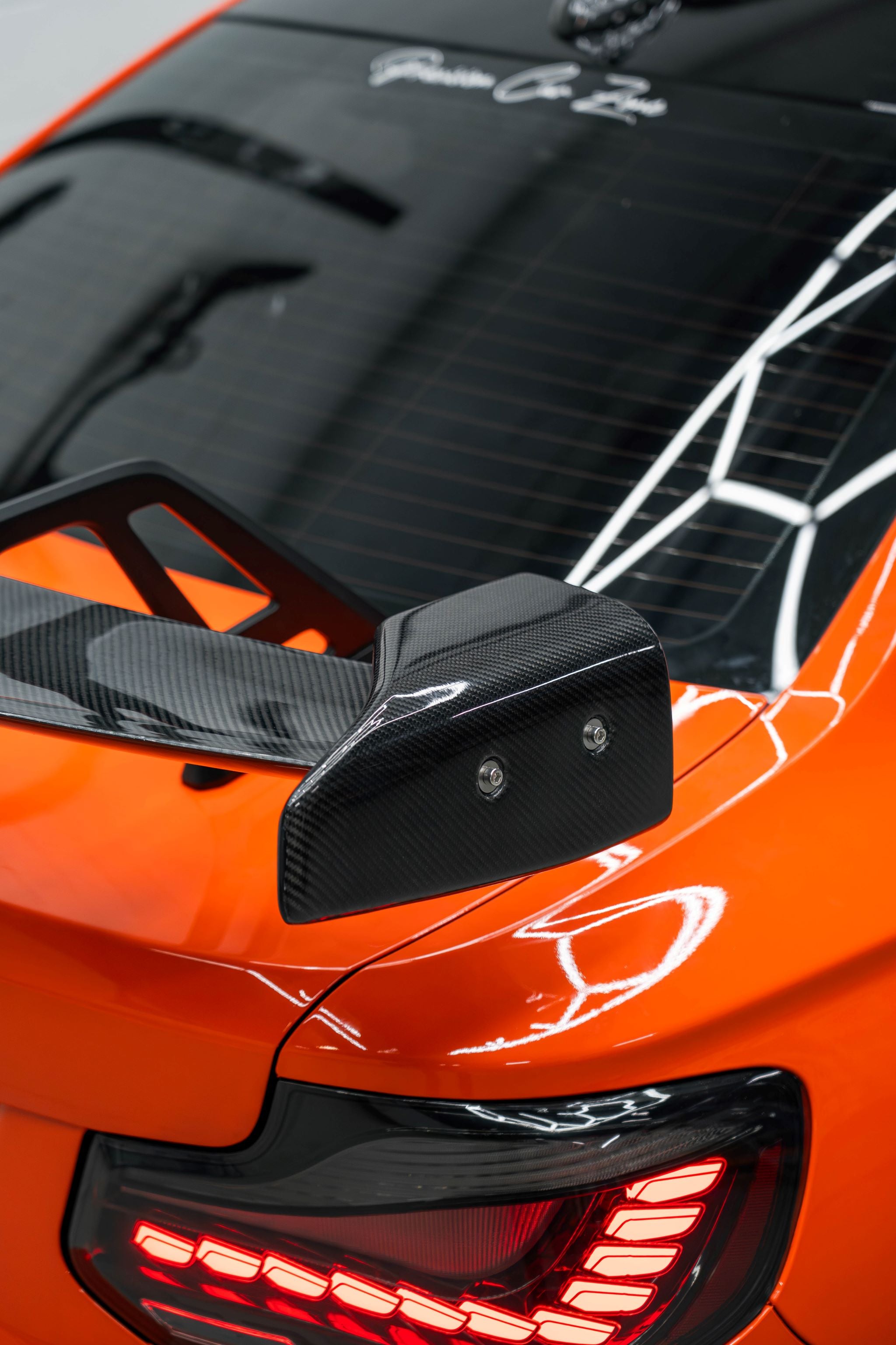 ADRO Swan Neck GT-Style Rear Spoiler — Carbon Fiber