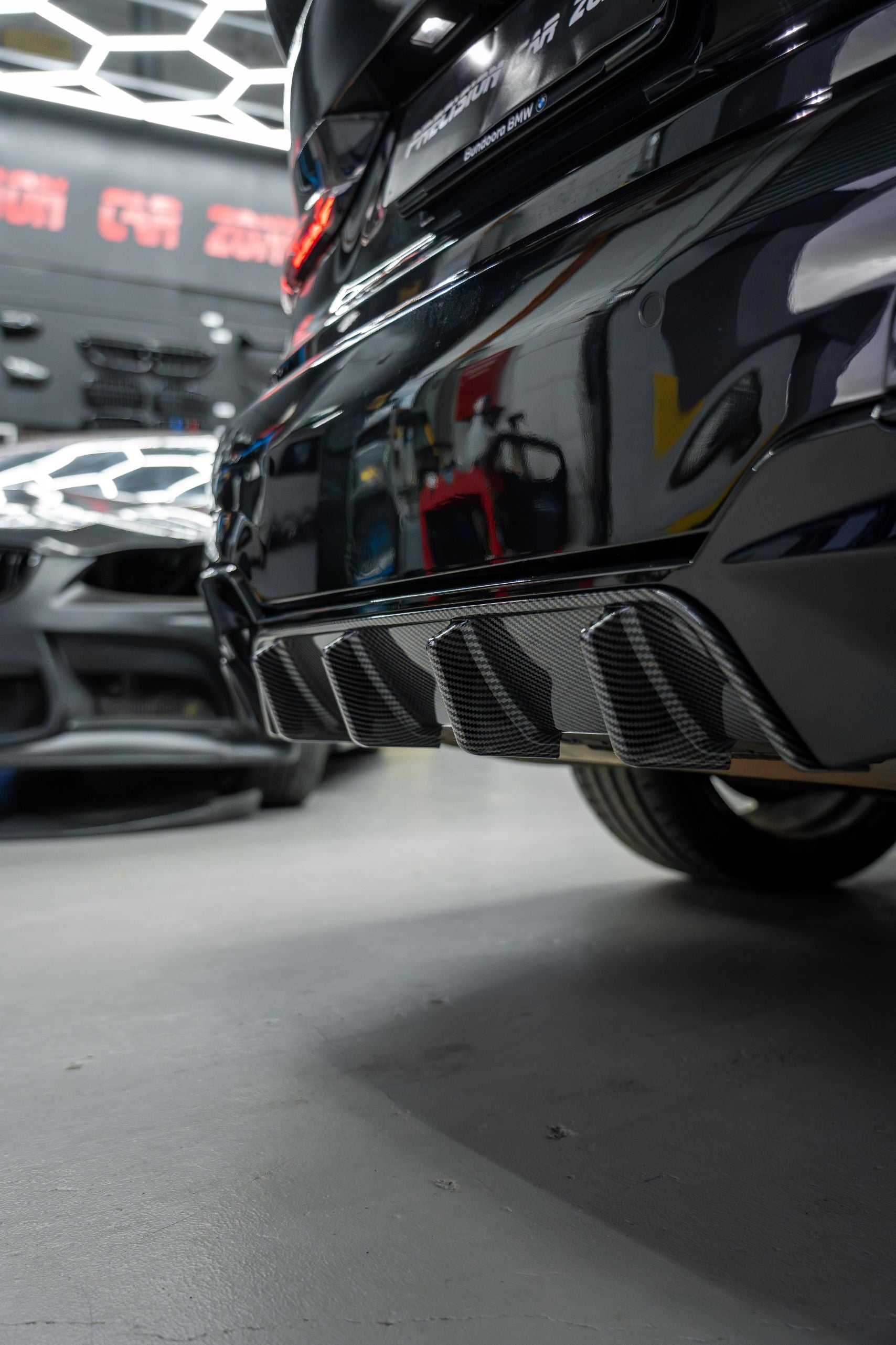 G20 G28 Rock Rear Diffuser For M-Tech Carbon Look