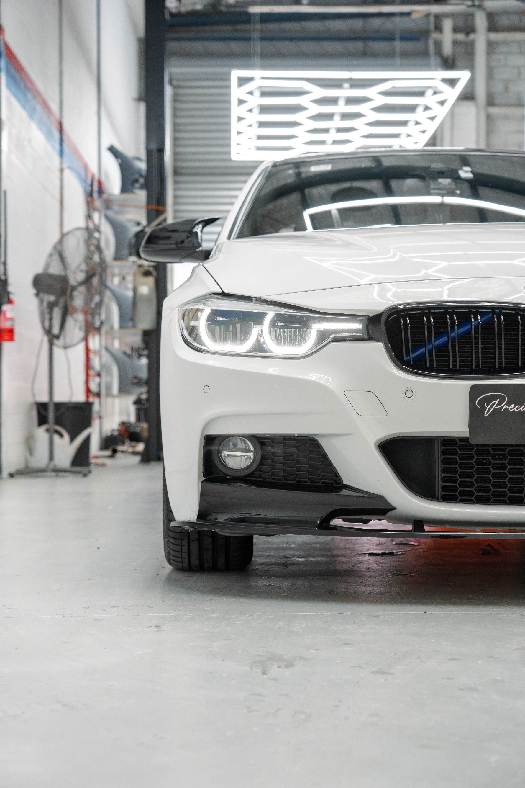 F30/F31 M-Performance Style Front Lip Glossy Black