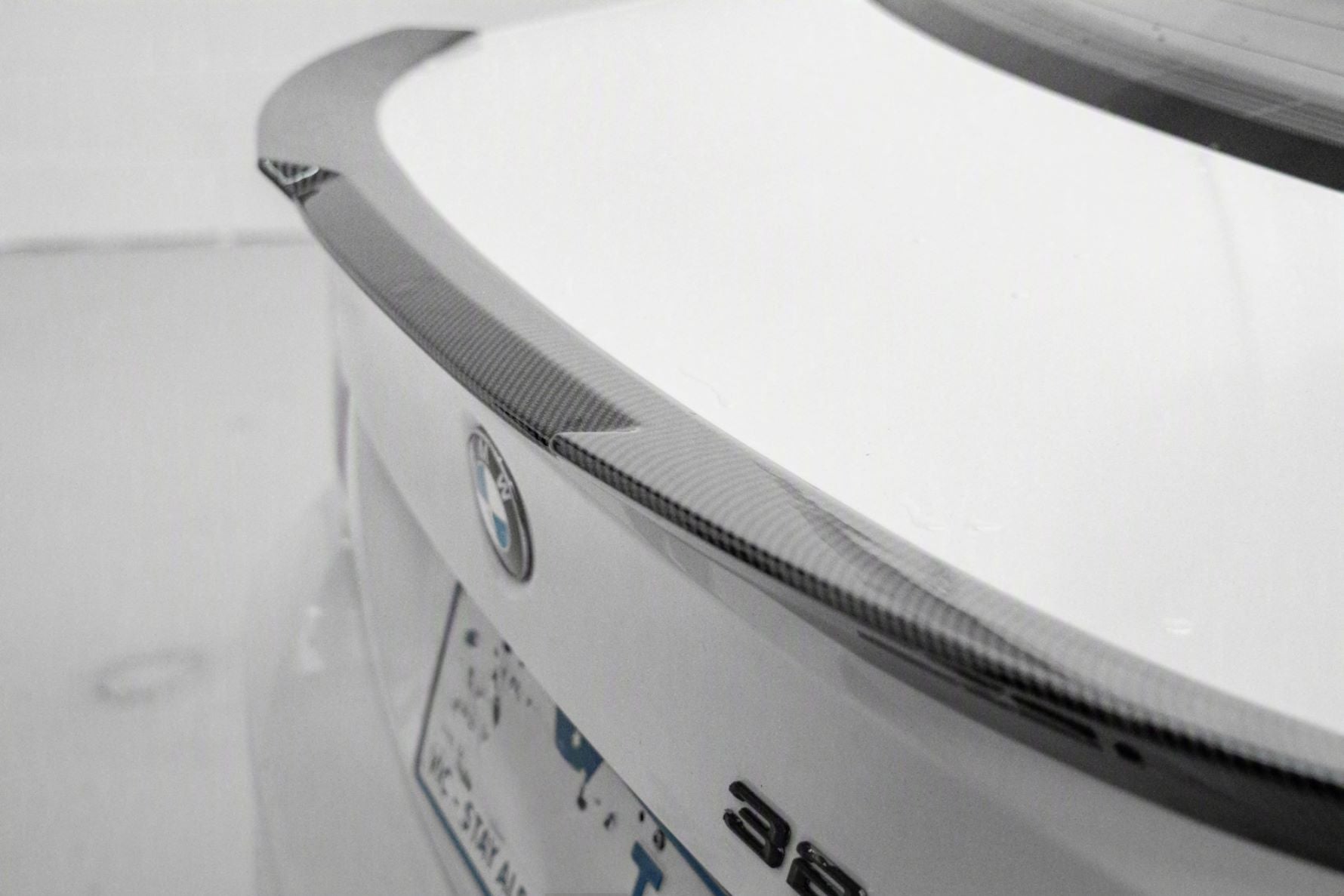 BMW E90 M4-Style Spoiler Carbon Look/Gloss black