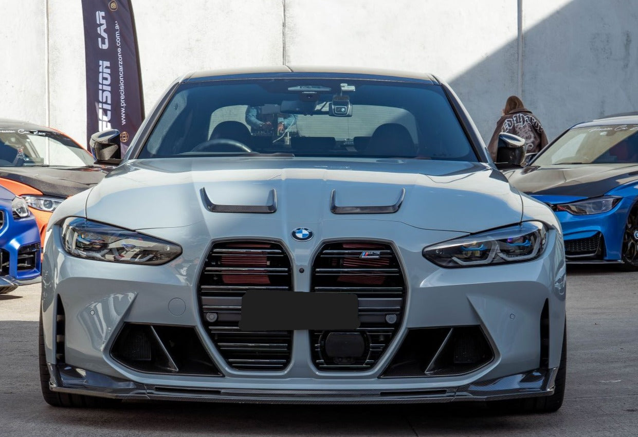 G80 / G82 / G83 M3 & M4 Dry Carbon Fiber Bonnet Vent Trims (2021+)