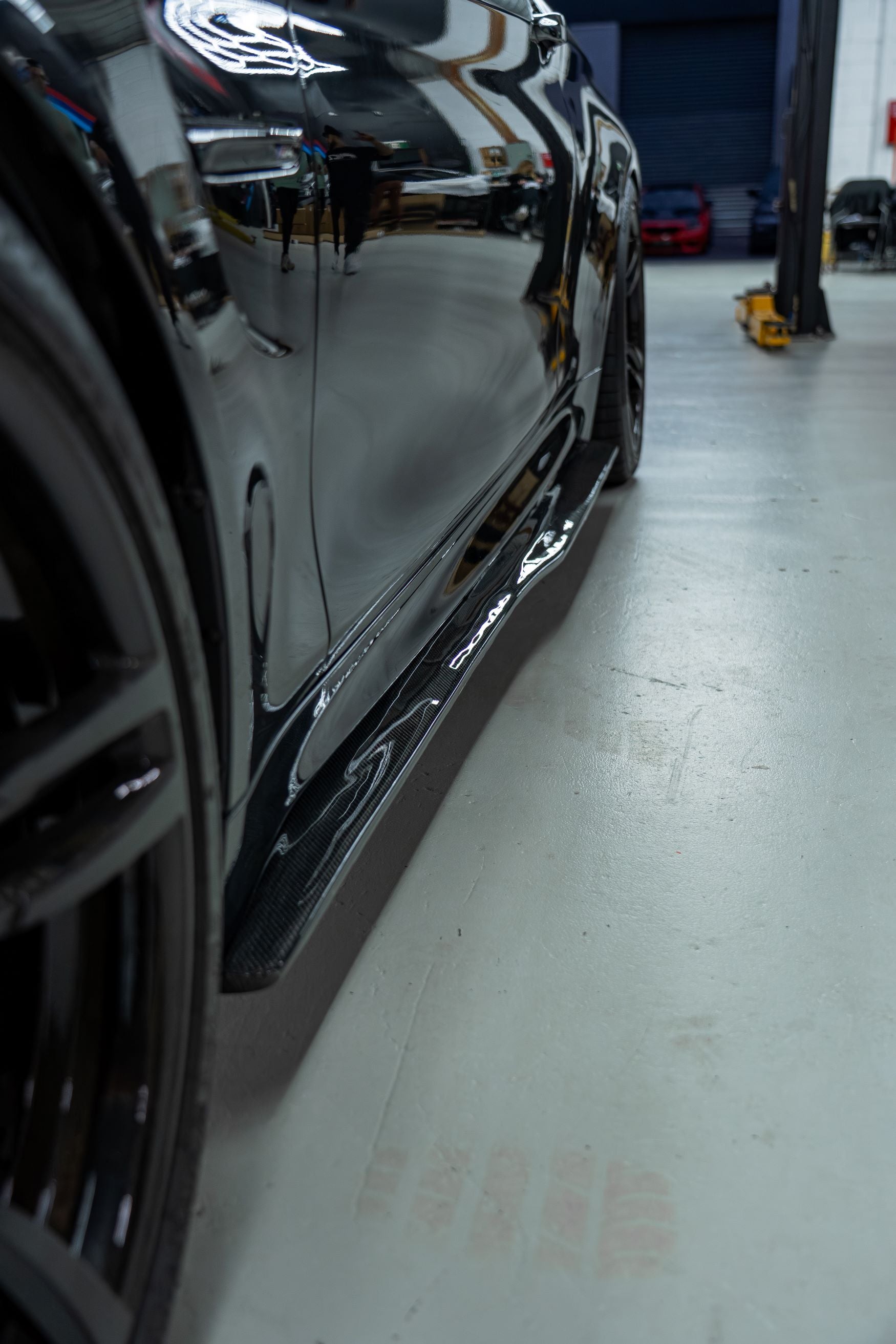 BMW F82 / F83 M4 PSM-Style Carbon Fiber Side Skirts (2014–2019)