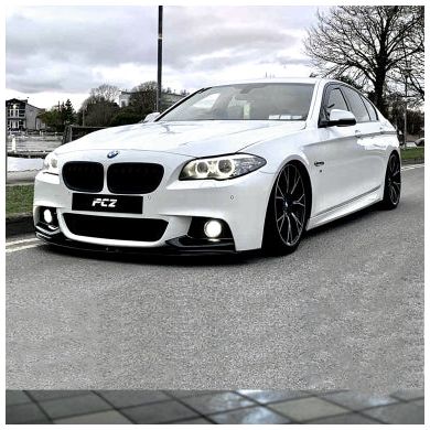 M-PerformanceForM-TechMatteBlackFrontLipForF10F11