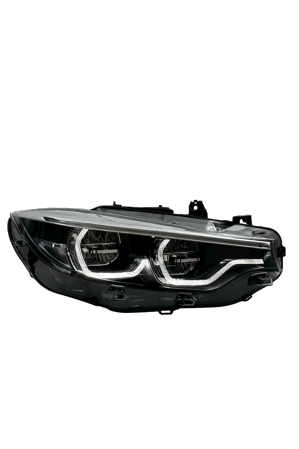 M4/M3 IKON LCI Dual White/Yellow V2 10-Pin LED Headlights – Ultimate Plug & Play Upgrade for F32/F36 & F80/F82