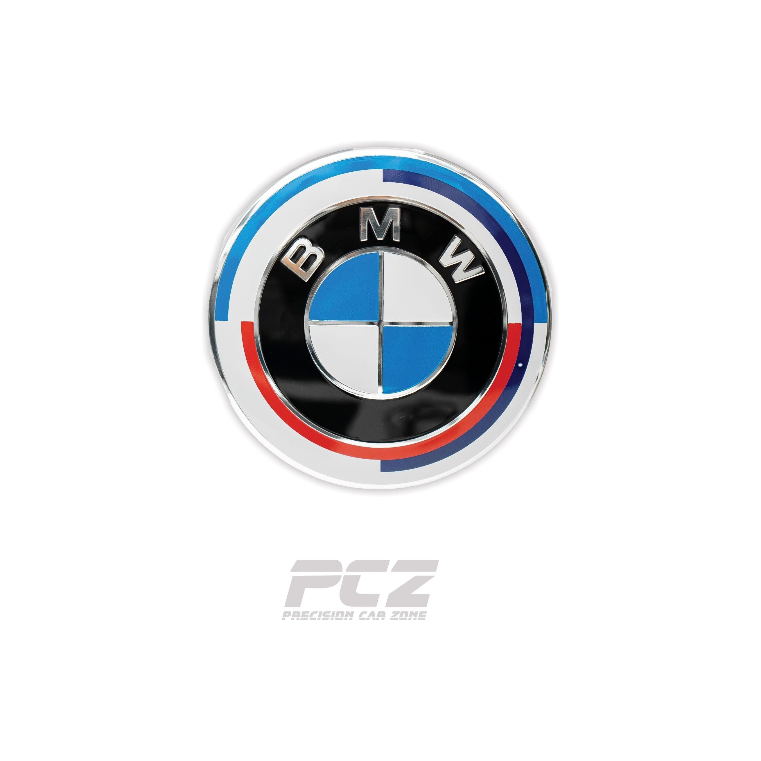 BMW F-Series 50 Year Emblem Badges Set Front And Rear