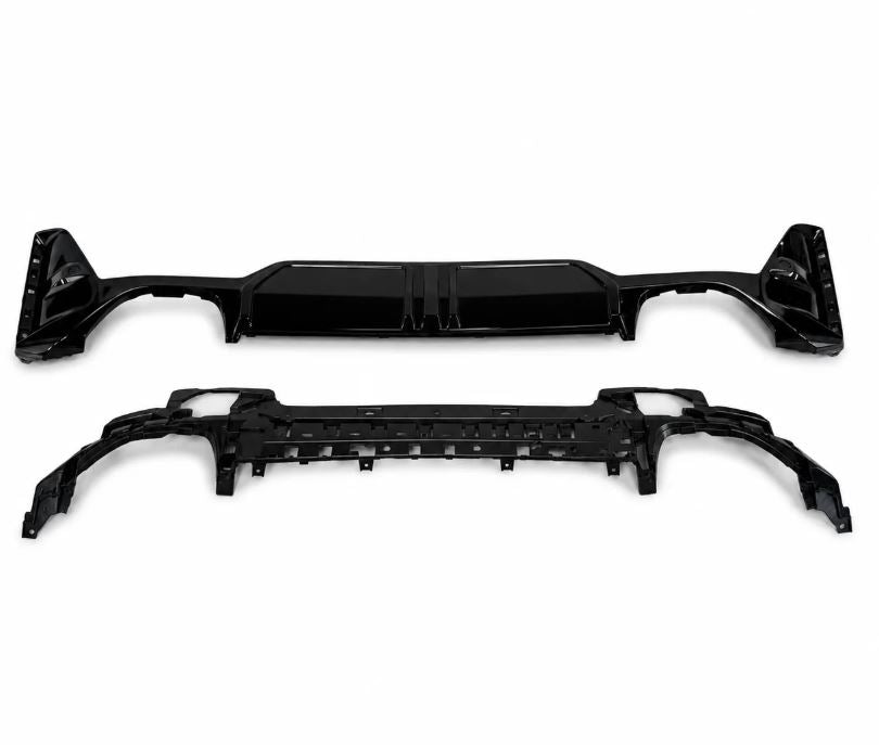 BMW G20 LCI M-Performance Style Rear Diffuser Gloss Black (2022+)