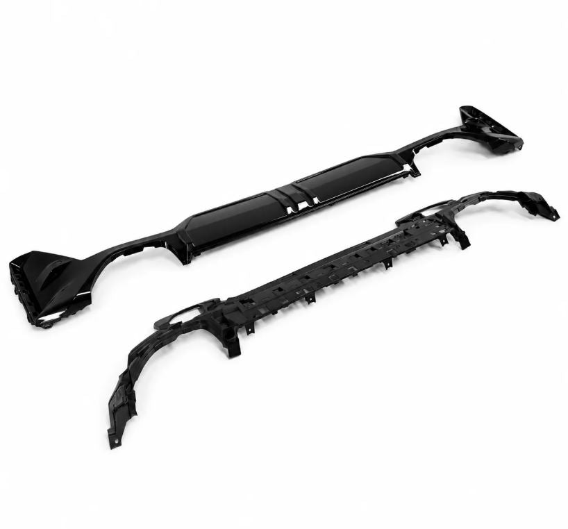 BMW G20 LCI M-Performance Style Rear Diffuser Gloss Black (2022+)