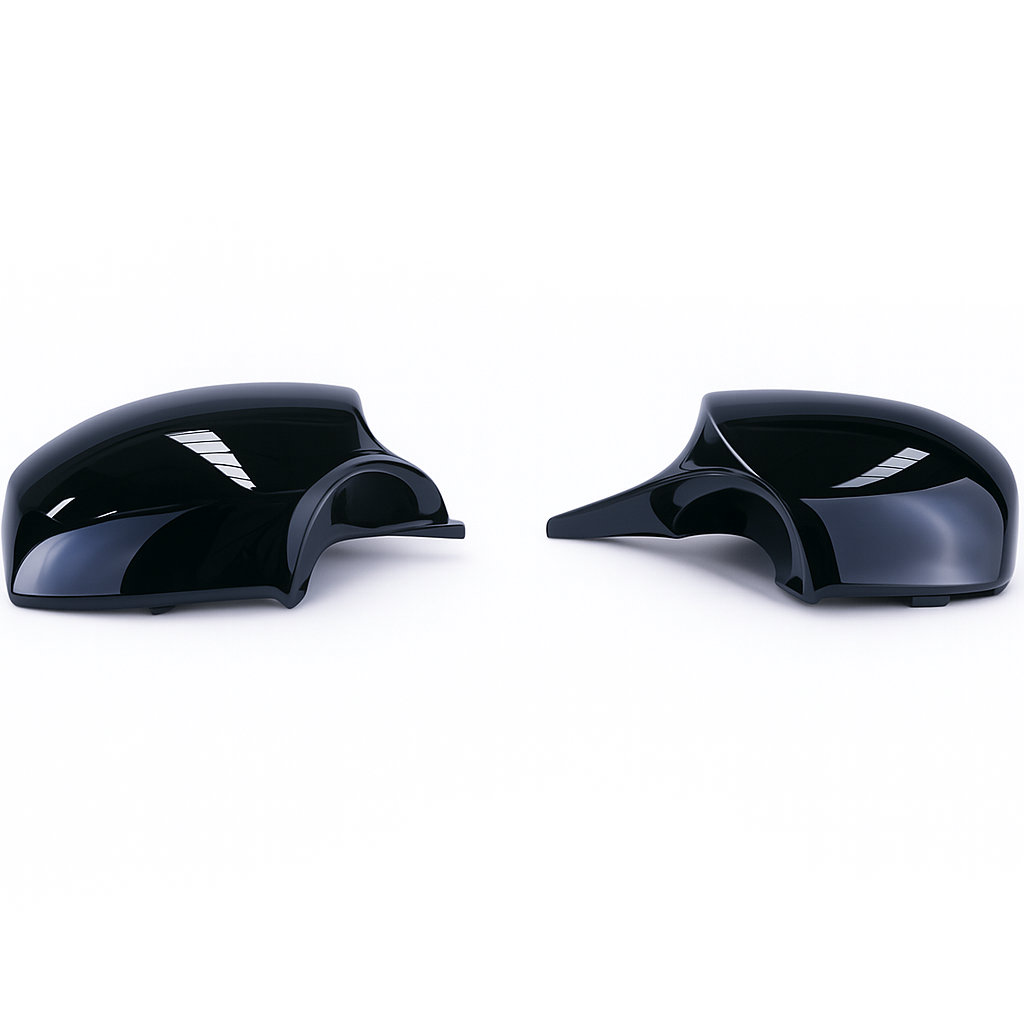BMW E88 E90 E91 E92 E93 LCI MStyle Side Mirror Cover Caps Glossy Black