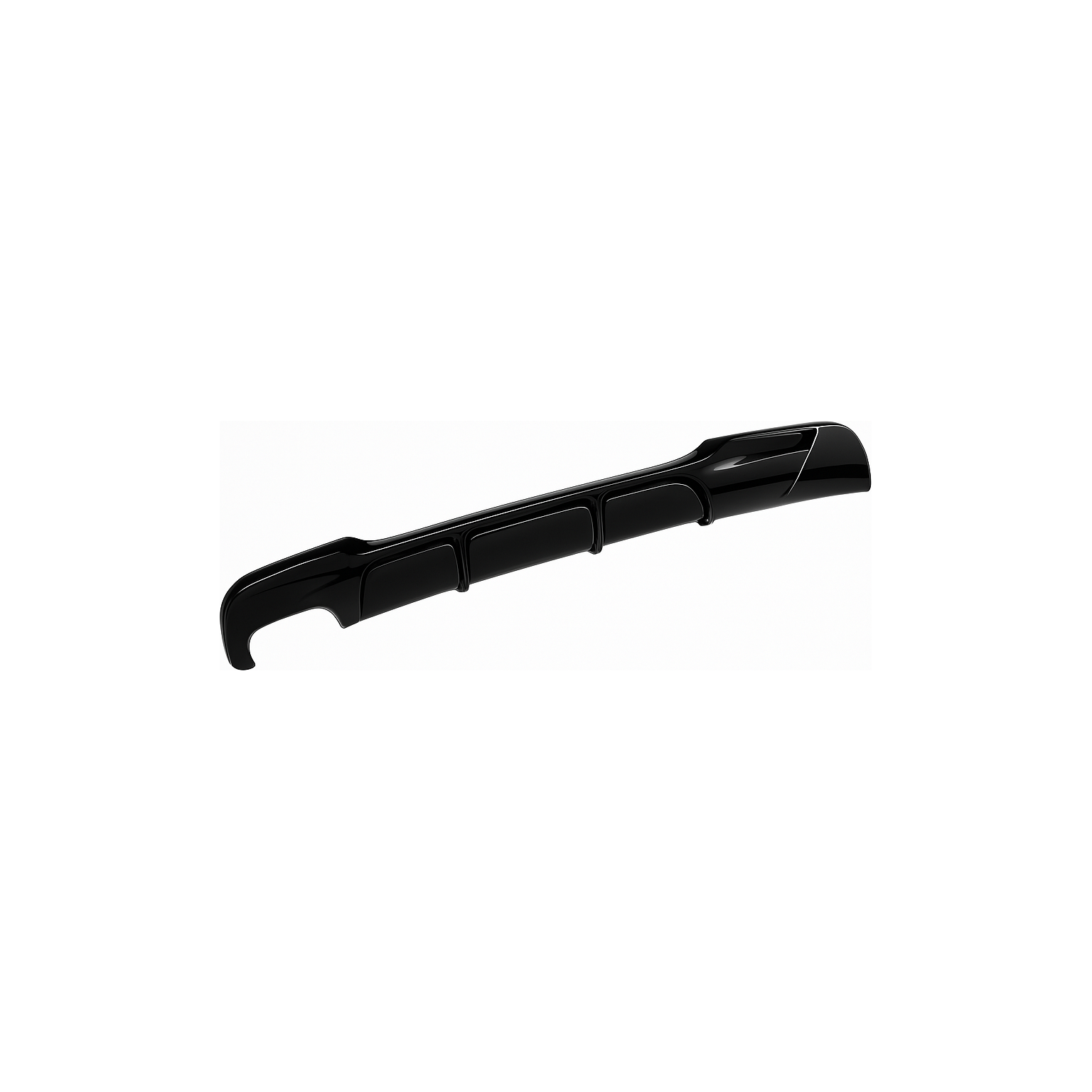 BMW E90 M-Performance Style Diffuser (DUAL SINGLE EXHAUST)