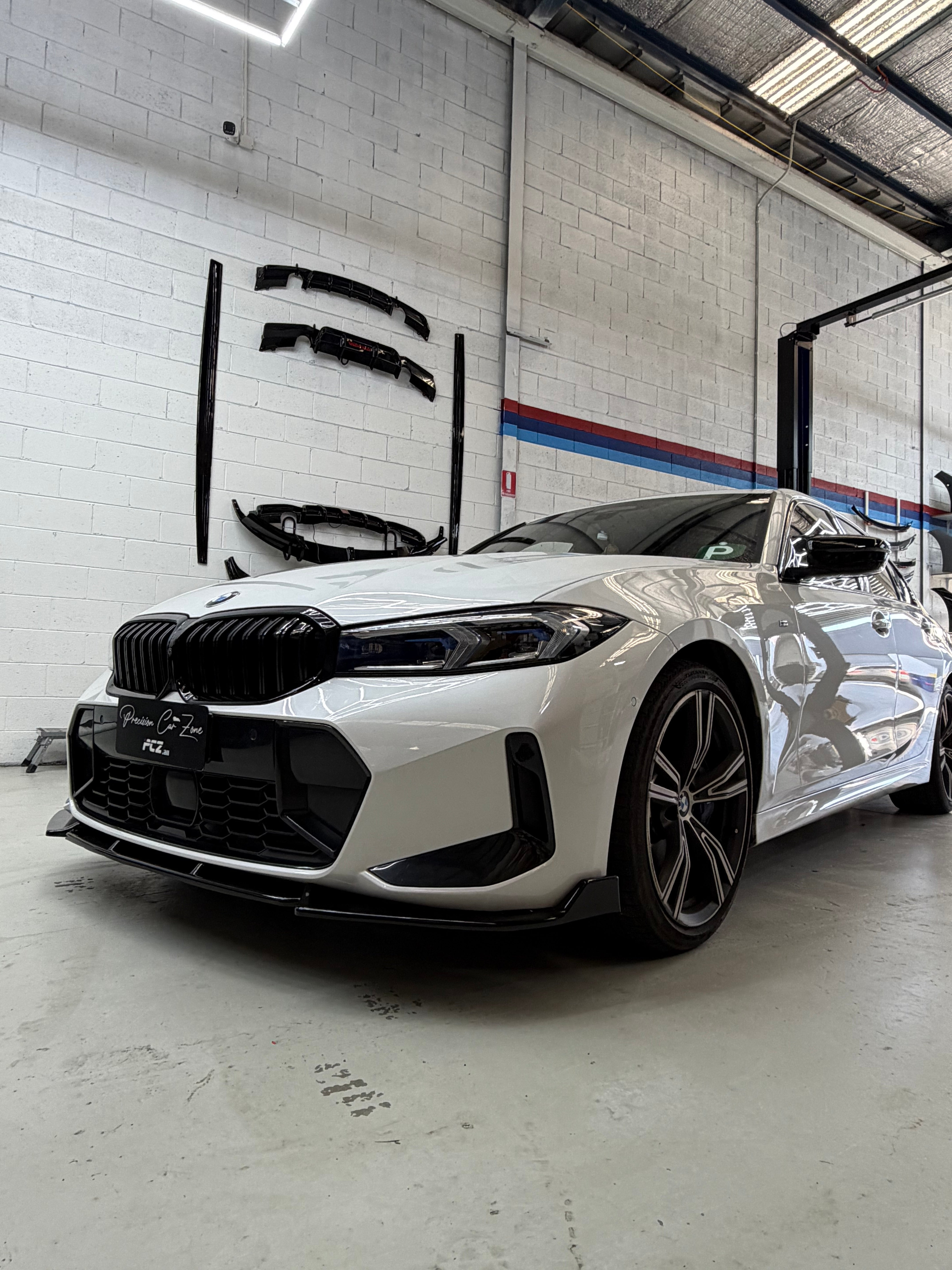 BMW G20 LCI M-Sport -Max Style Front Lip (Gloss Black)