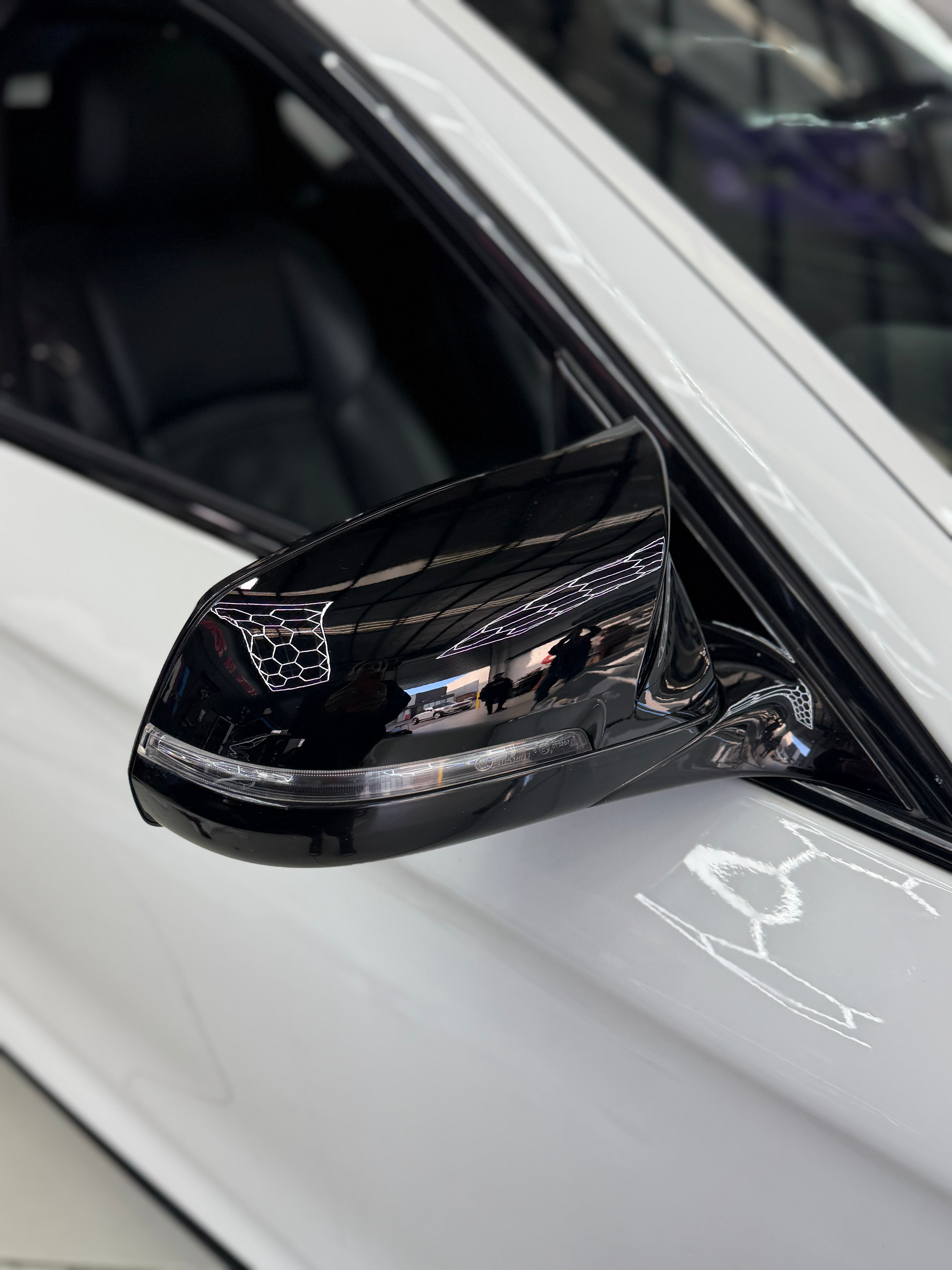 F10 F11 F18 F01 LCI  M-Performance Gloss Black Side Mirror Caps