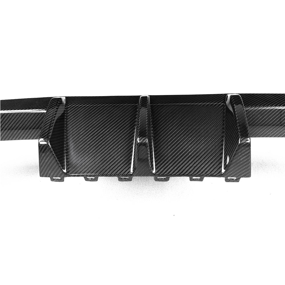 BMW G87 M-Performance Style Rear Diffuser — Pre-Preg Dry Carbon