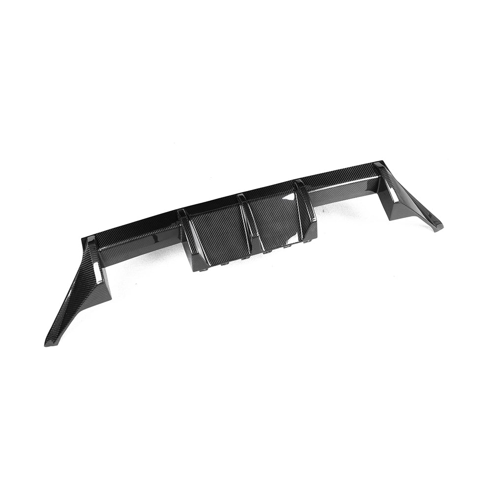 BMW G87 M-Performance Style Rear Diffuser — Pre-Preg Dry Carbon