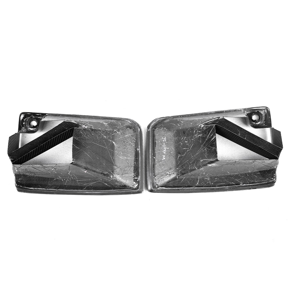 BMW M2 G87 MP-Style Front Bumper Vents — Pre-Preg Dry Carbon Fiber