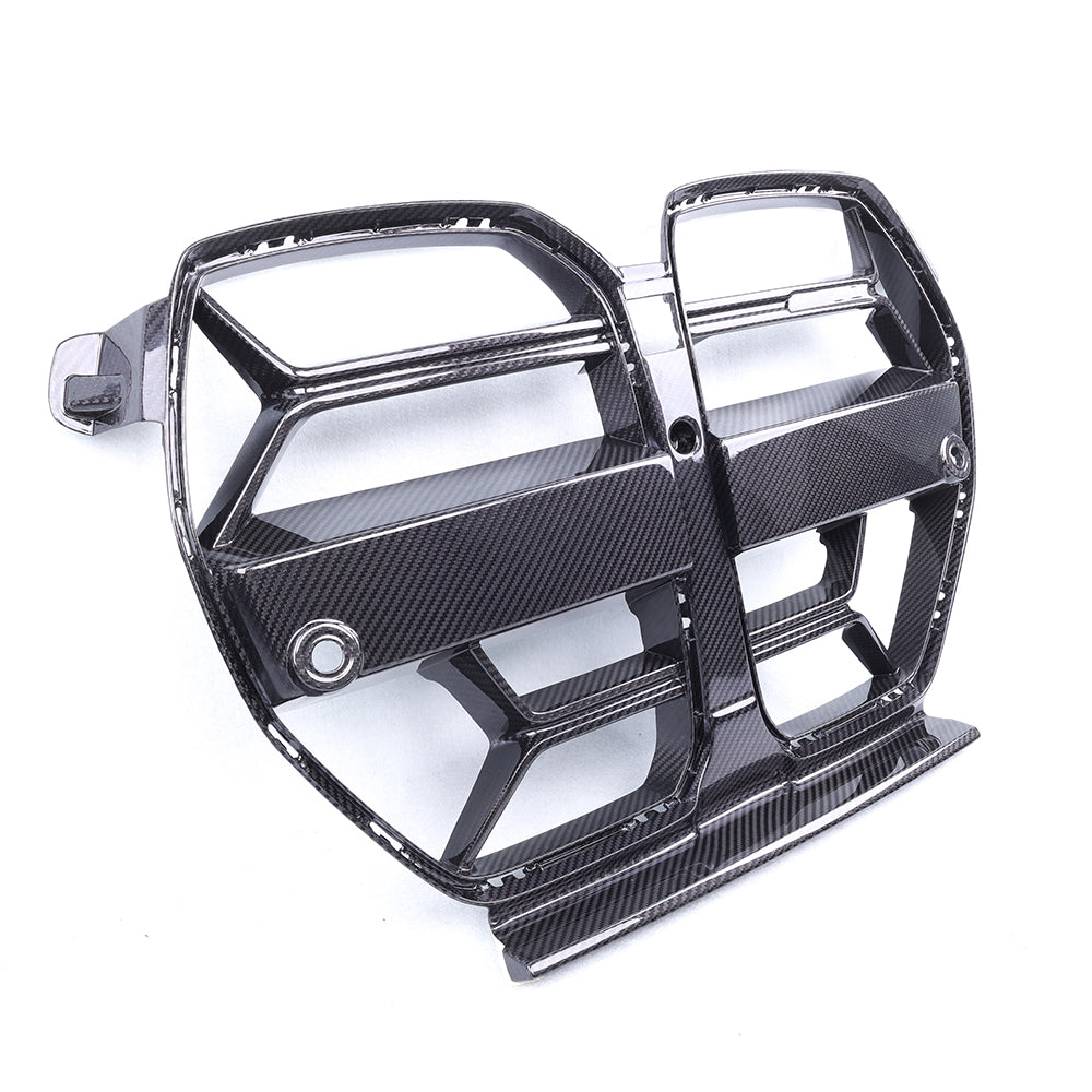 G80/G82/G83 CSL Type Grille Trim – Without ACC Pre-pregged dry carbon fiber