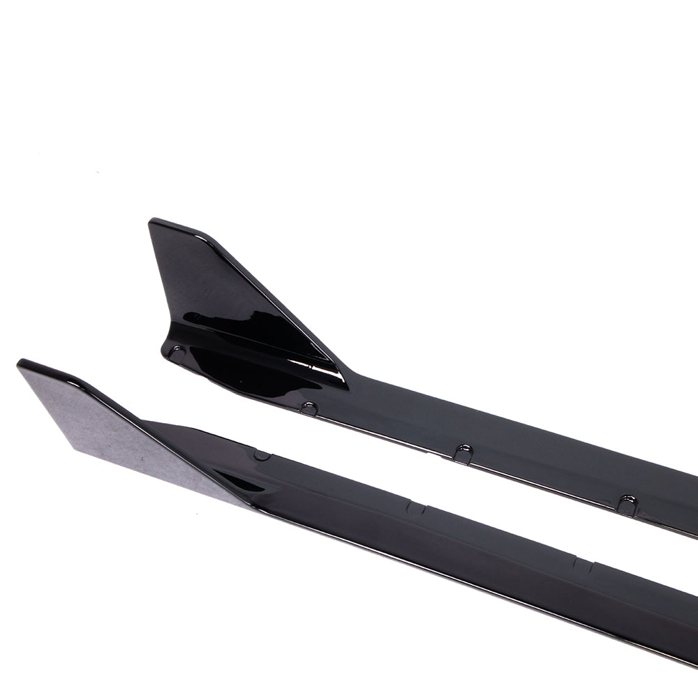 BMW G80 / G82 V-Style Gloss Black Side Skirts (2021+)