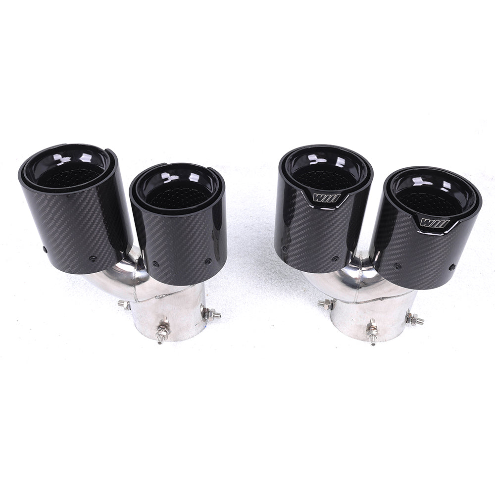 BMW G20 M340i Y-Type Forged Carbon Exhaust Tips