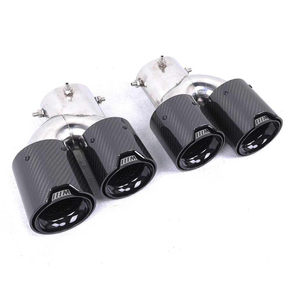 BMW G20 M340i Y-Type Forged Carbon Exhaust Tips