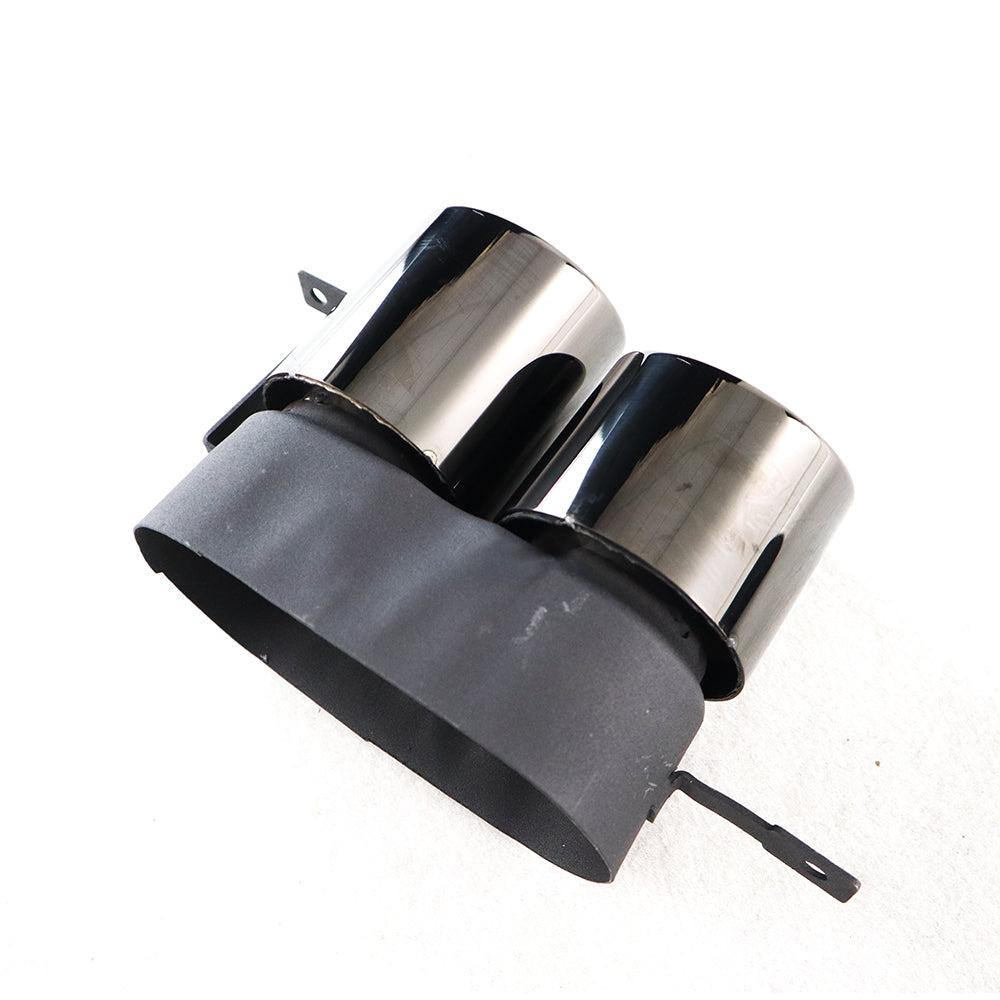 BMW 3 Series G20 Quad Stainless Steel Exhaust Tips (2019–2022)