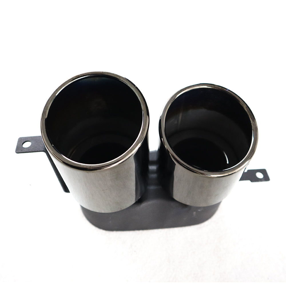 BMW 3 Series G20 Quad Stainless Steel Exhaust Tips (2019–2022)