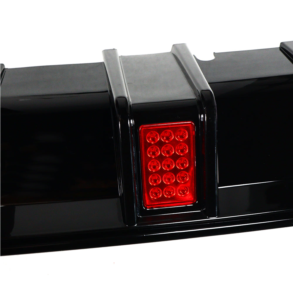 BMW 3 Series G20 M-Tech CP-Style Rear Diffuser with LED – Gloss Black ABS (2019–2022)
