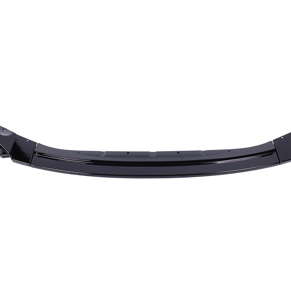 G80 / G82 V2 Style Front Lip Spoiler — Piano Gloss Black