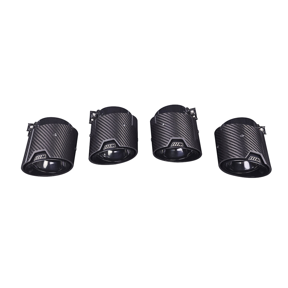 G80 / G82 / G83 M3 & M4 Carbon Fiber Exhaust Tips Set (2021+)