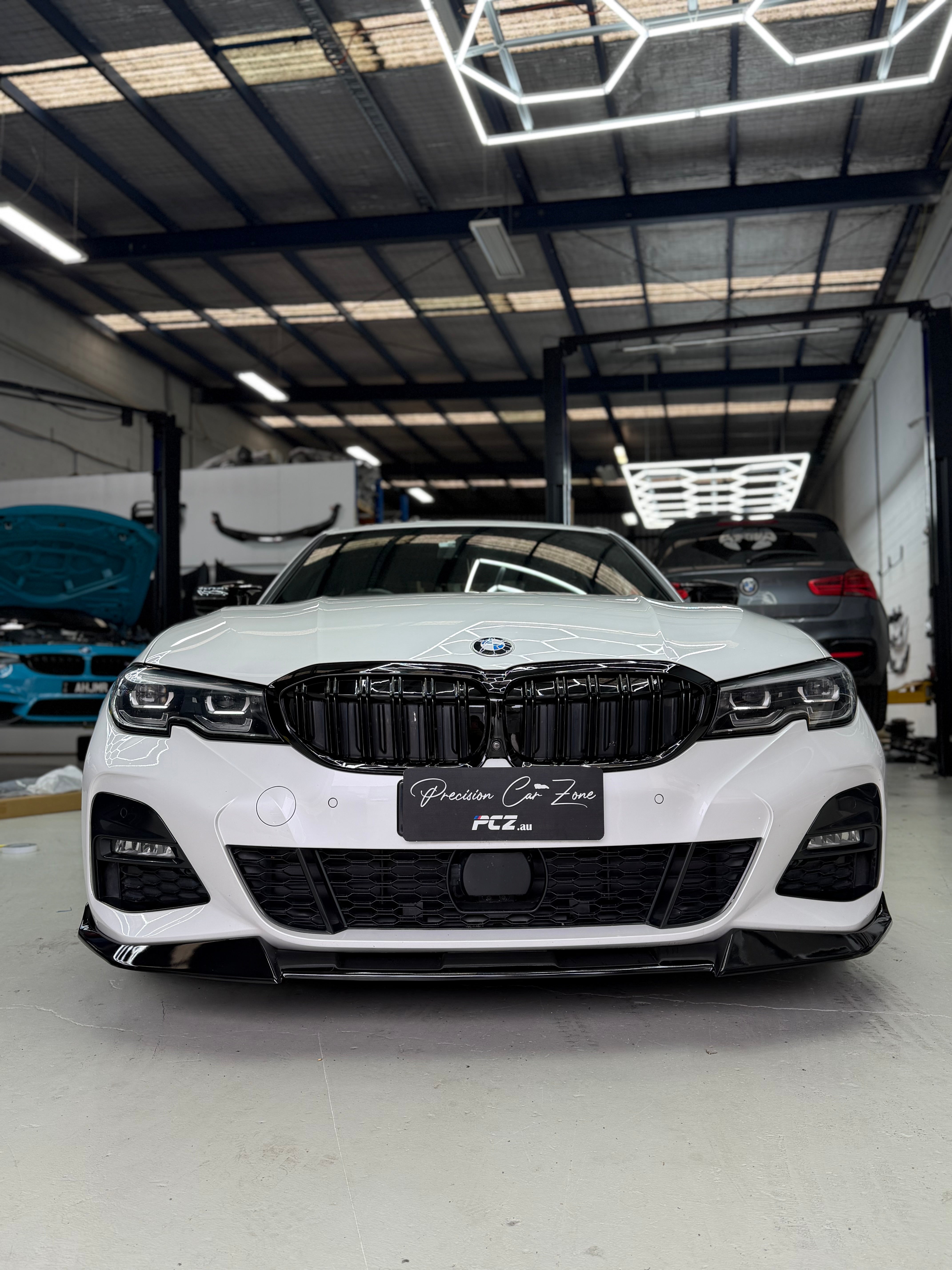 G20 PRE Blade-Style Front Lip Glossy Black