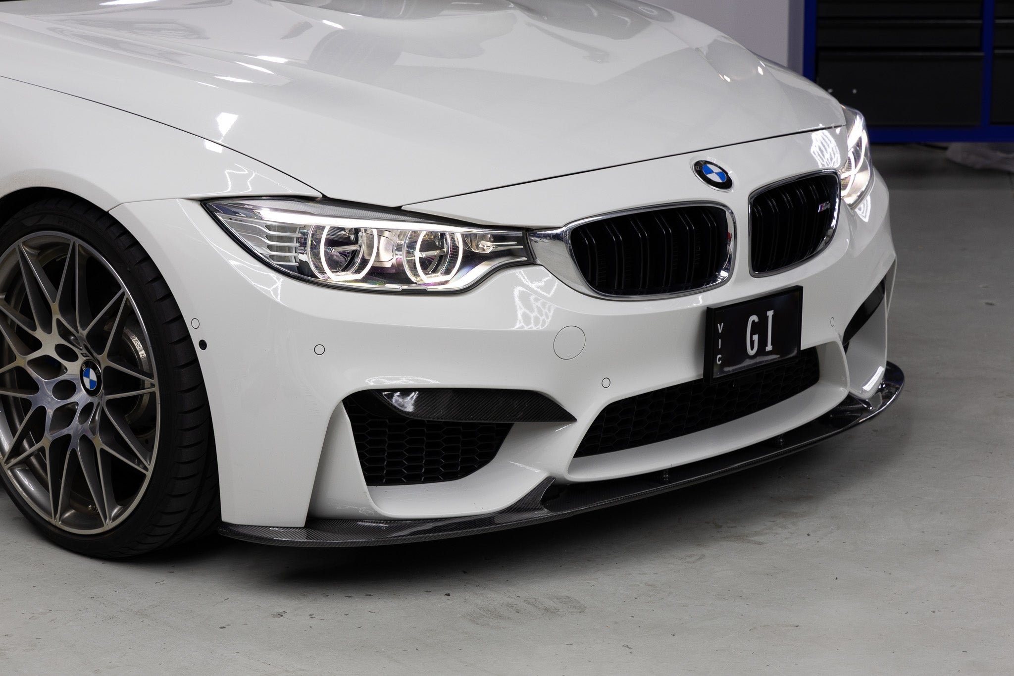 F80/F82/F83 3D-Style  Front Lip Carbon Fiber