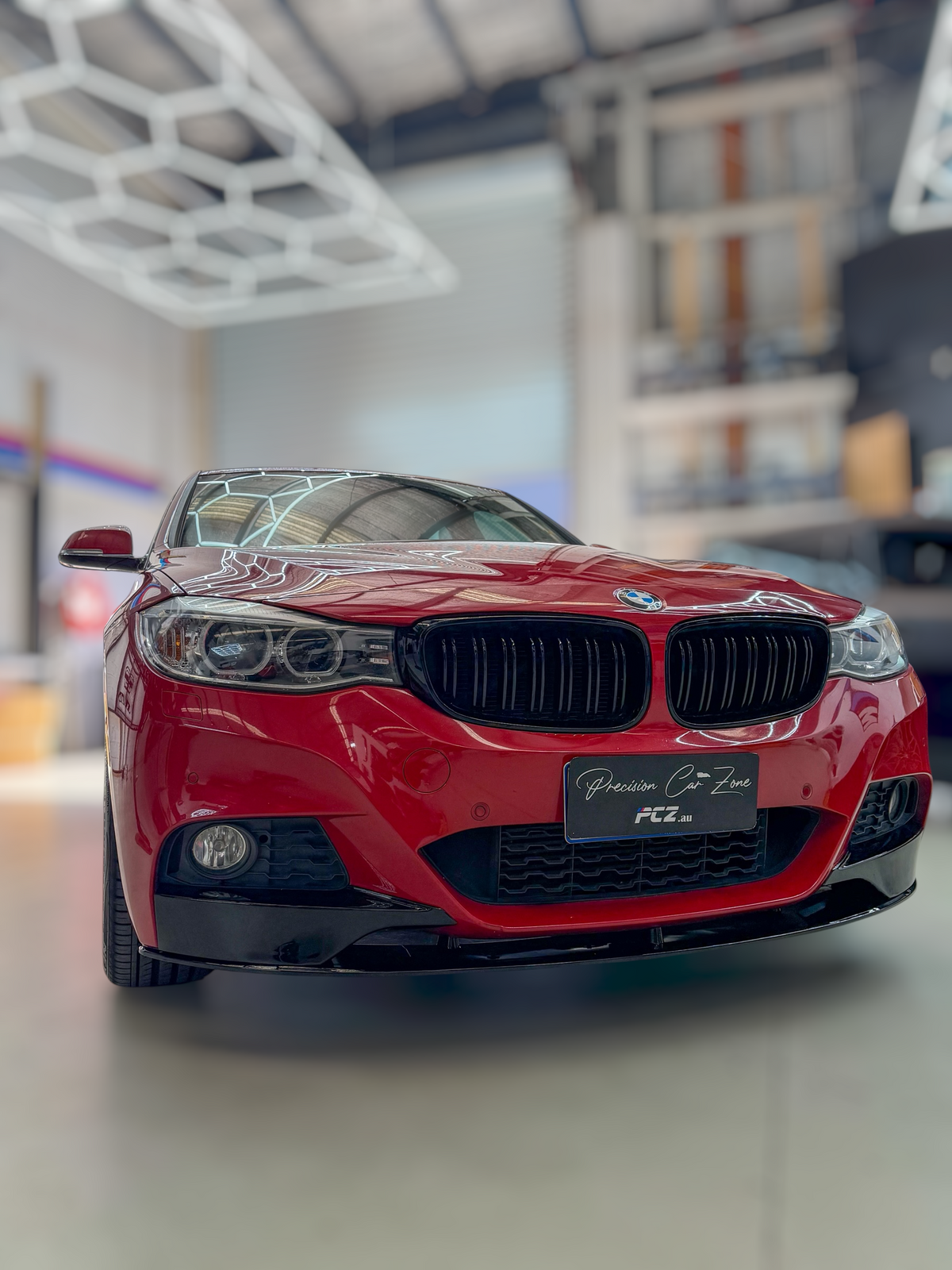 BMW F34 3 Series Gran Turismo M-Performance Style Front Lip – Gloss Black (2013–2020)