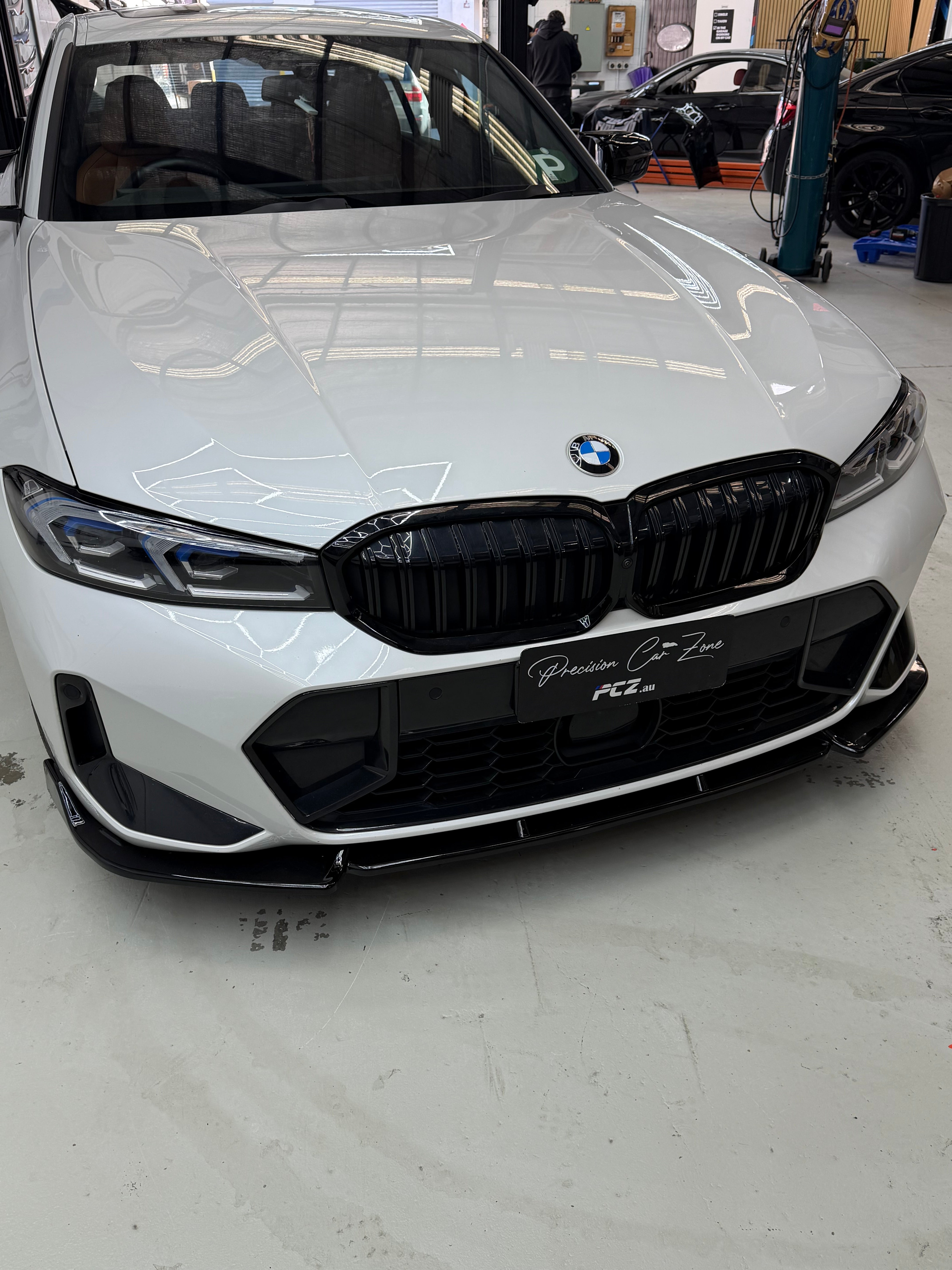 BMW G20 LCI M-Sport -Max Style Front Lip (Gloss Black)
