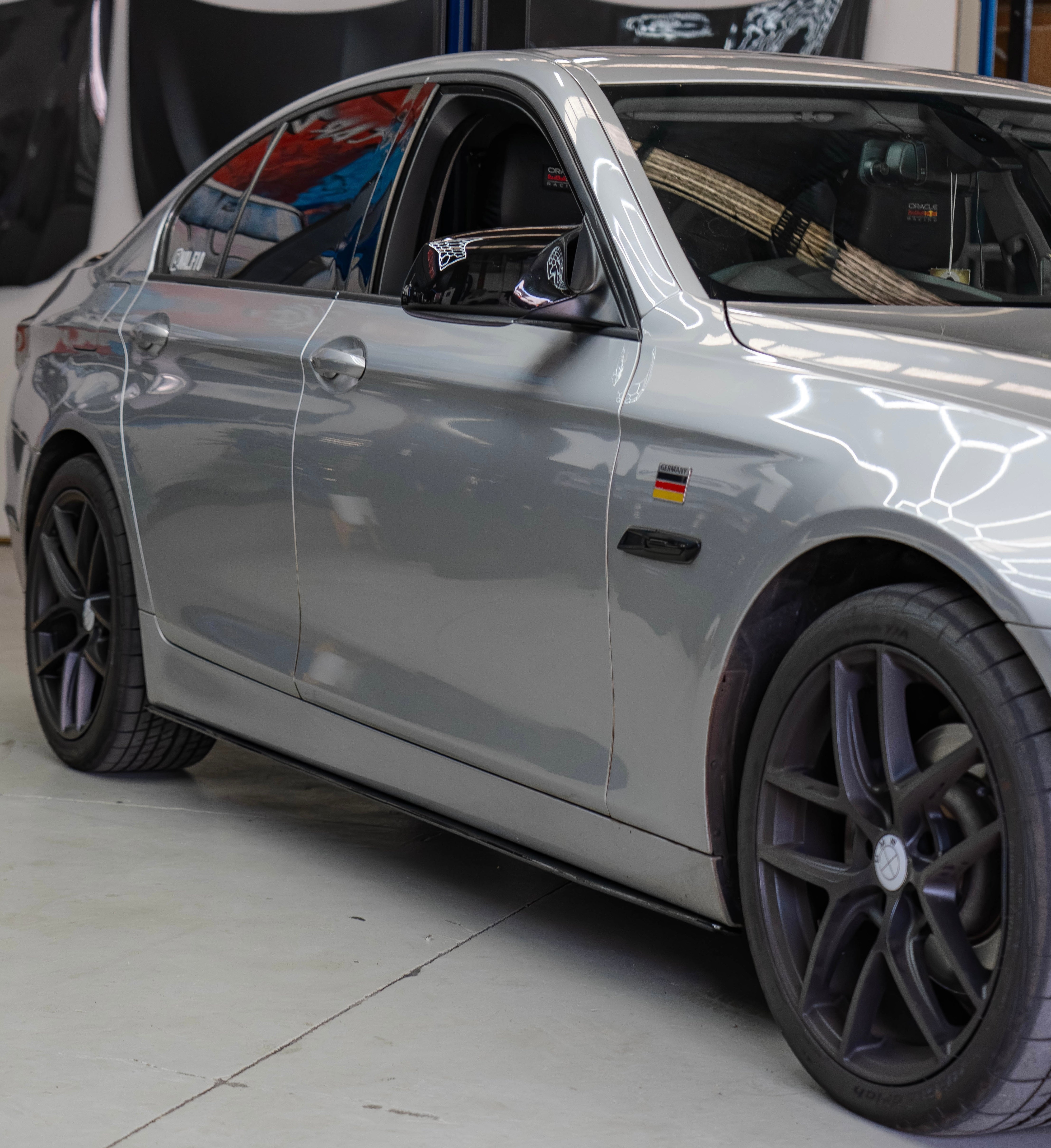 BMW F10 MP-Style Gloss Black Side Skirts (2011–2016)