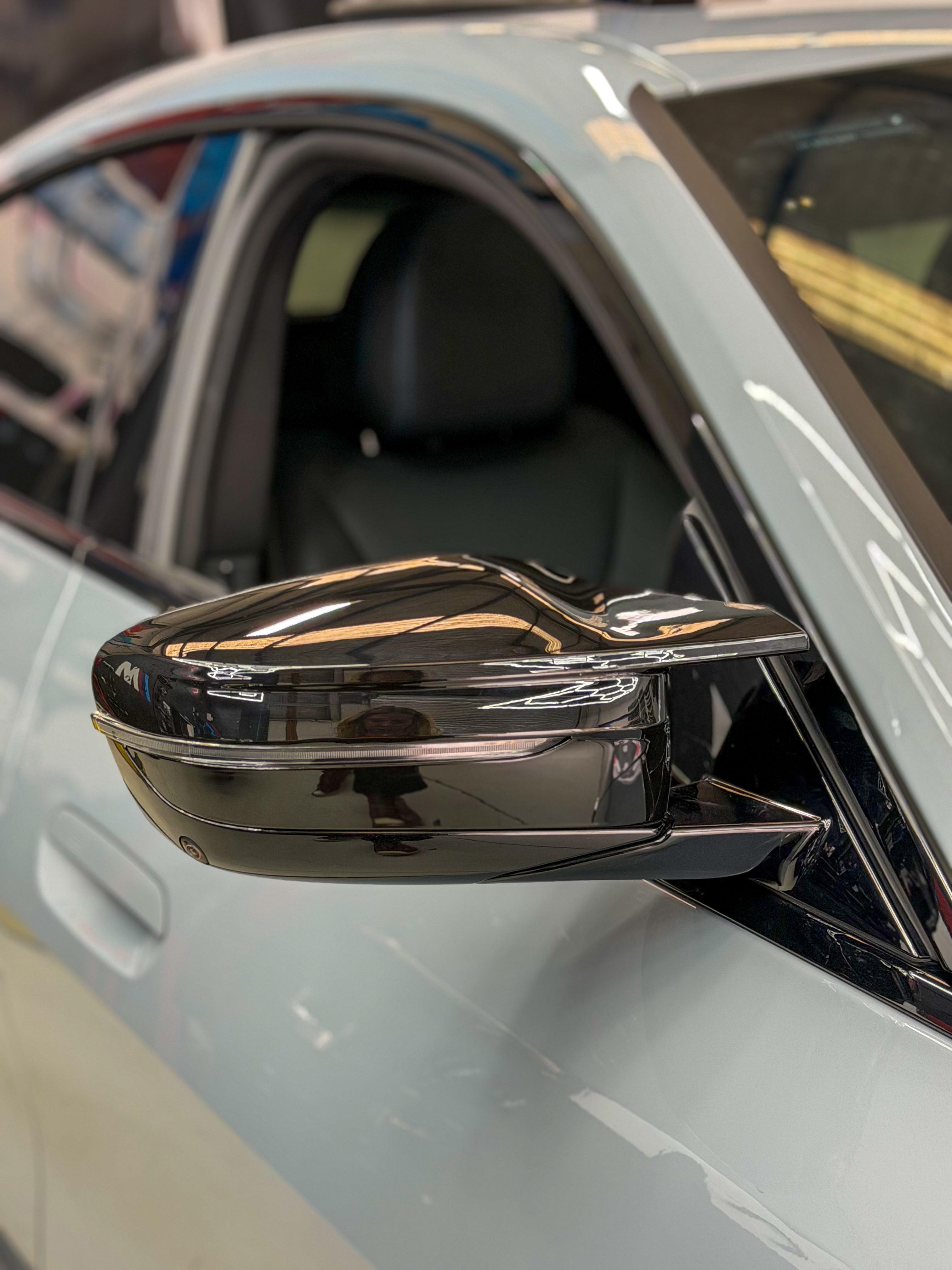 G20 G21 G22 G23 G42 M-Performance Style Mirror Caps Glossy Black