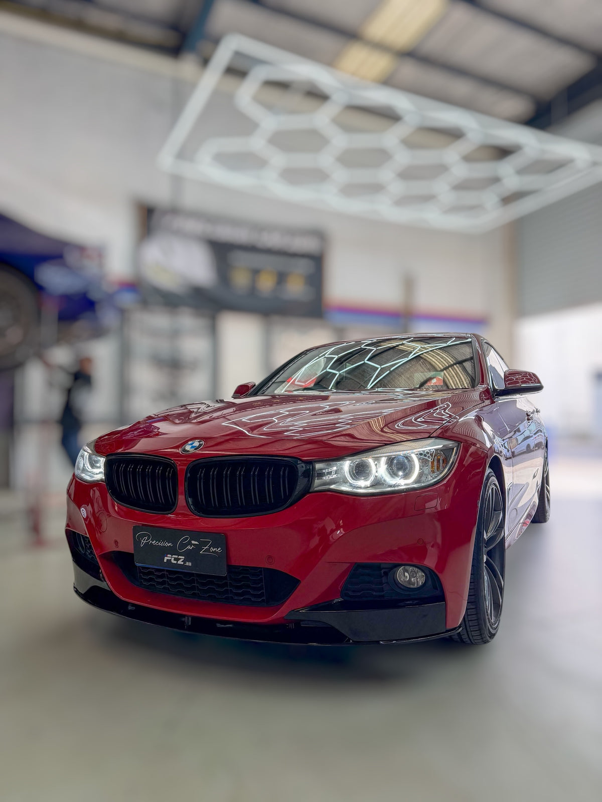 BMW F34 3 Series Gran Turismo M-Performance Style Front Lip – Gloss Black (2013–2020)