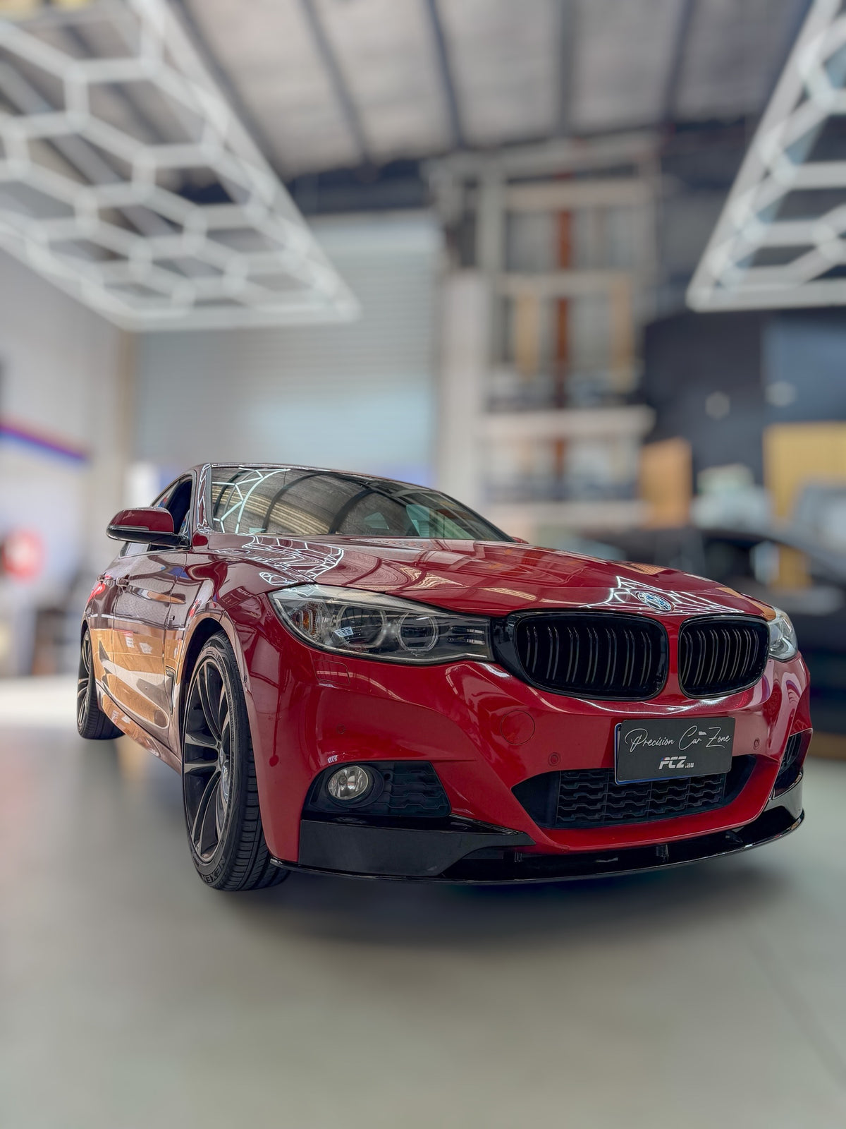 BMW F34 3 Series Gran Turismo M-Performance Style Front Lip – Gloss Black (2013–2020)