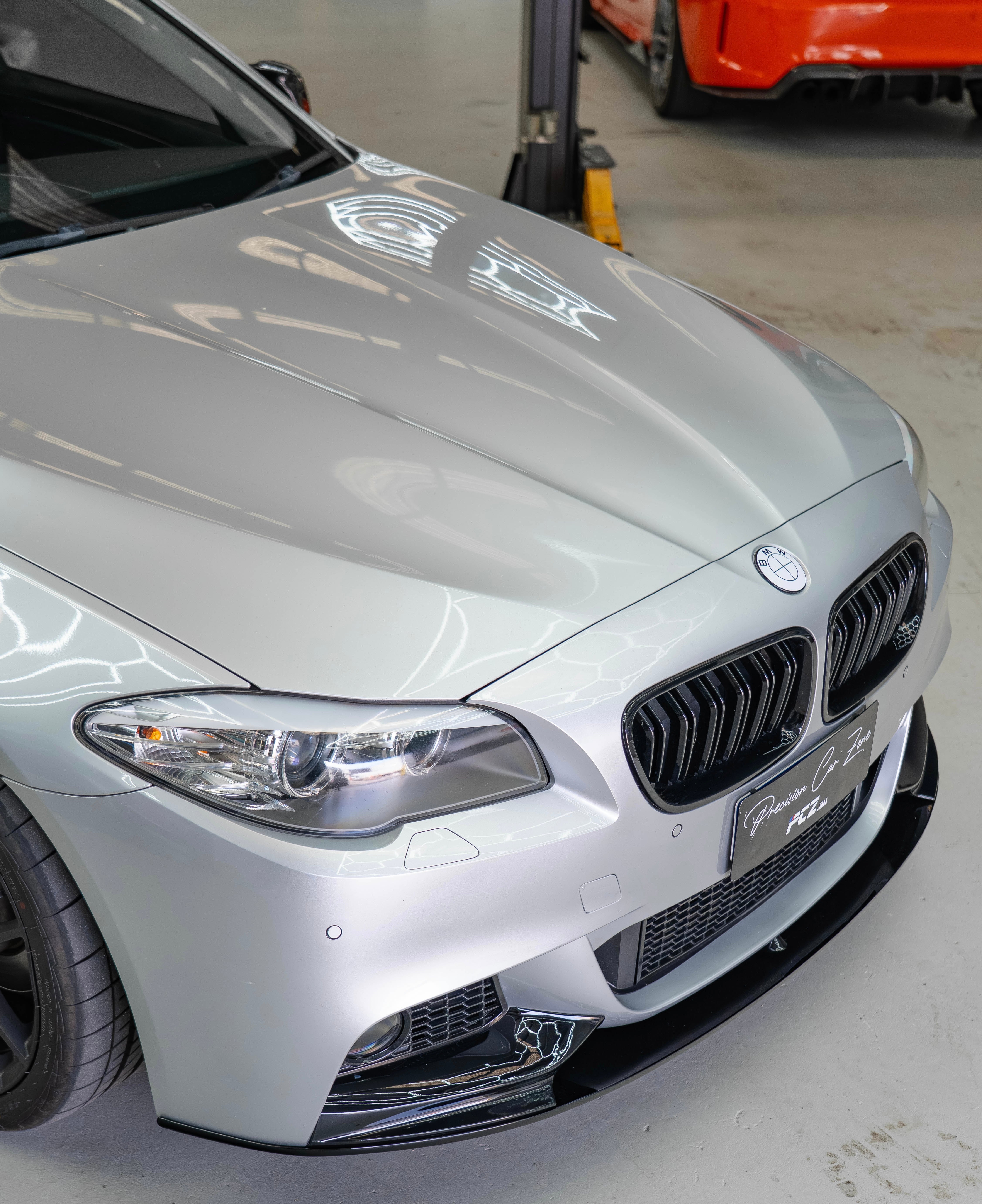 F10 M-Performance For M-Tech Front Lip Gloss Black