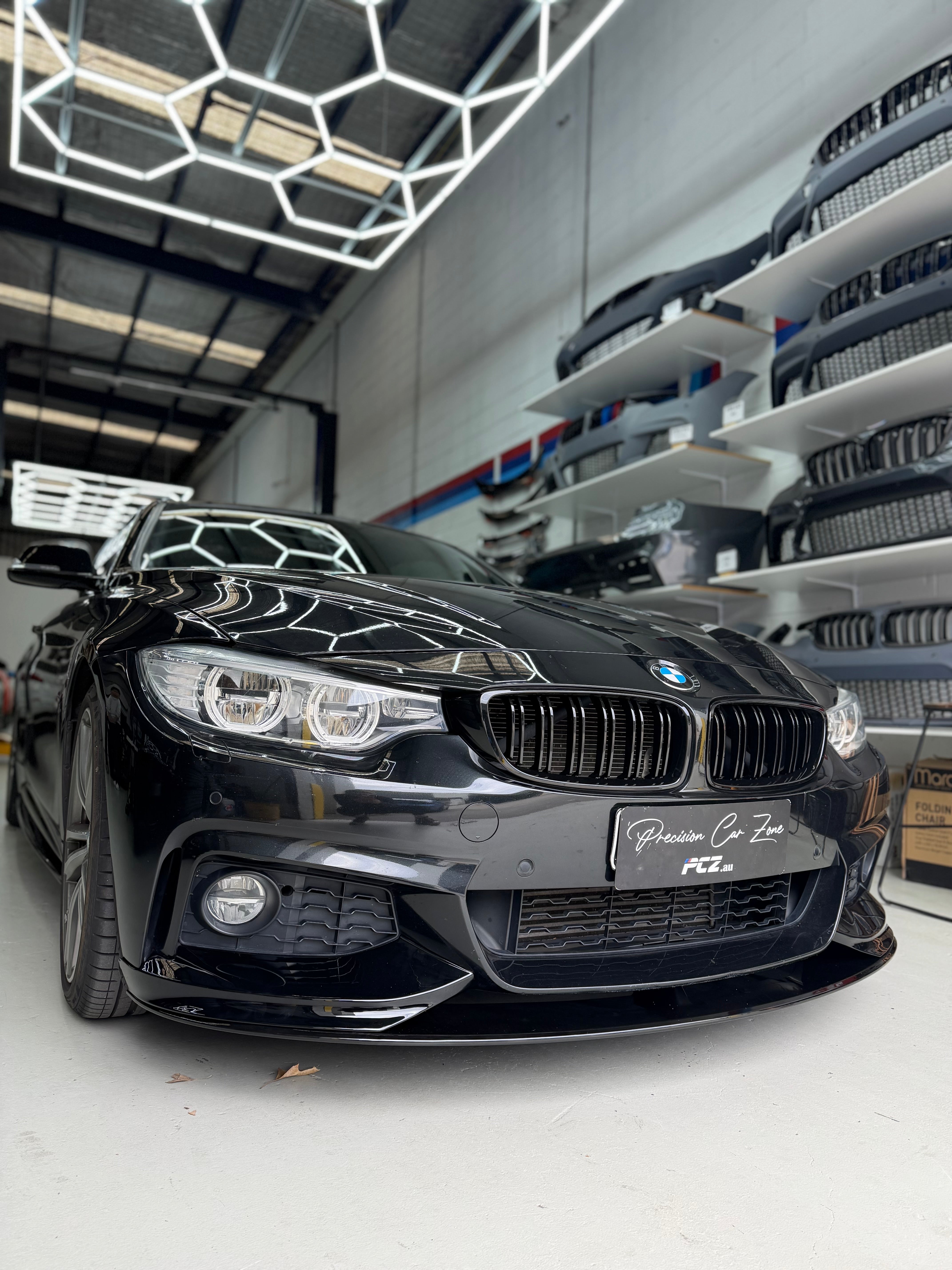 BMW F32 / F33 / F36 M-Tech Front Bumper Conversion