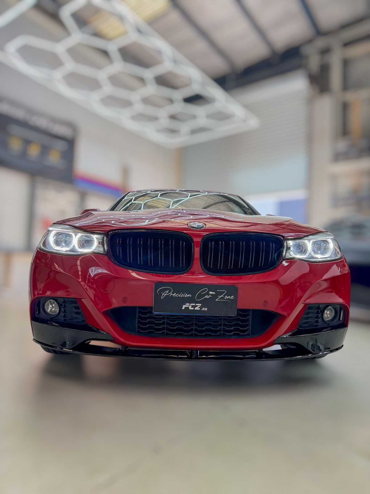 BMW F34 3 Series Gran Turismo M-Performance Style Front Lip – Gloss Black (2013–2020)