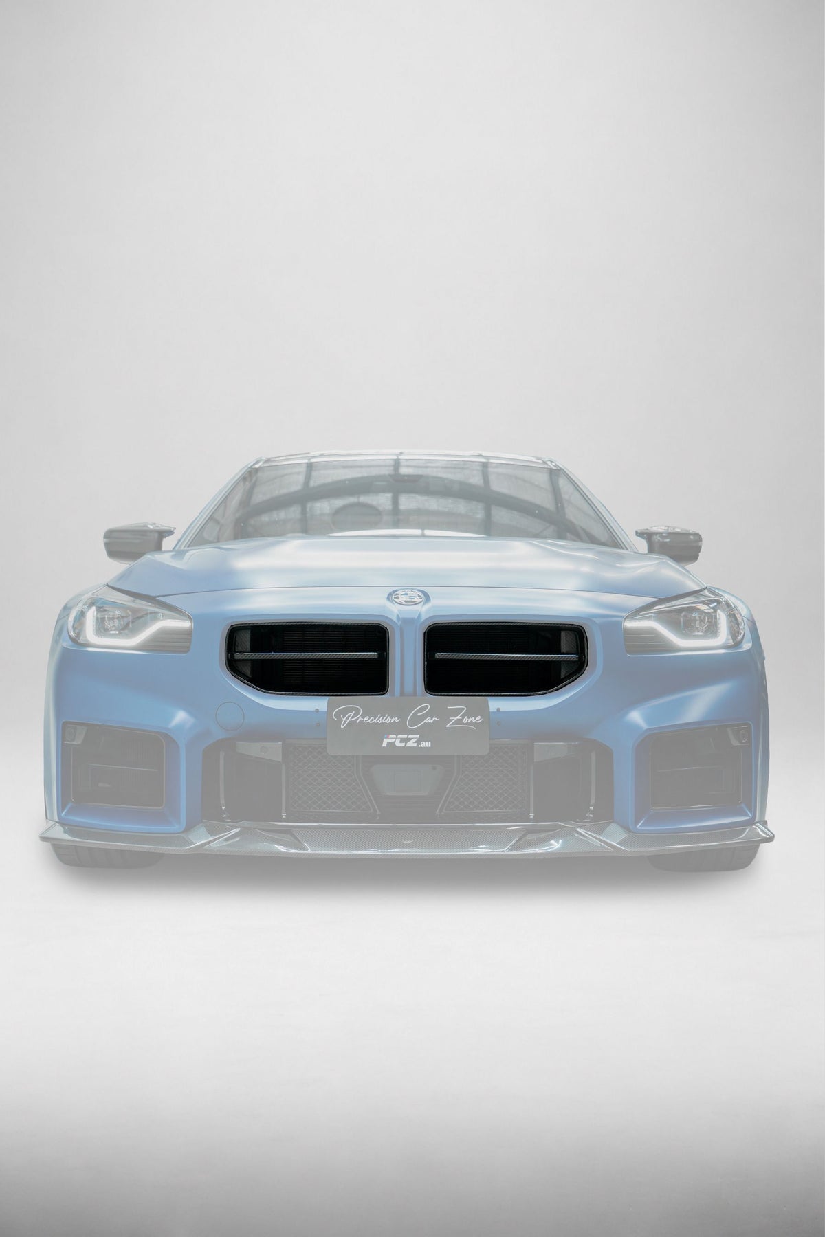 BMW G87 M2 M Performance Style Front Bumper Grille – Gloss Black (2023+)