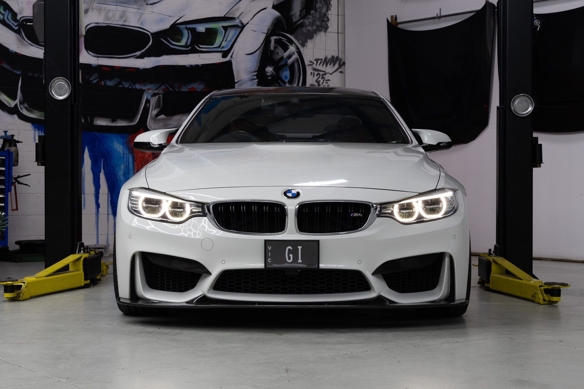 F80/F82/F83 3D-Style  Front Lip Carbon Fiber
