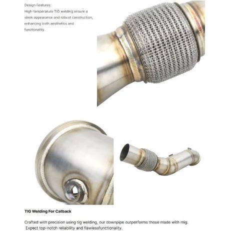 BMW B48 Downpipe Upgrade – 2.0T Models