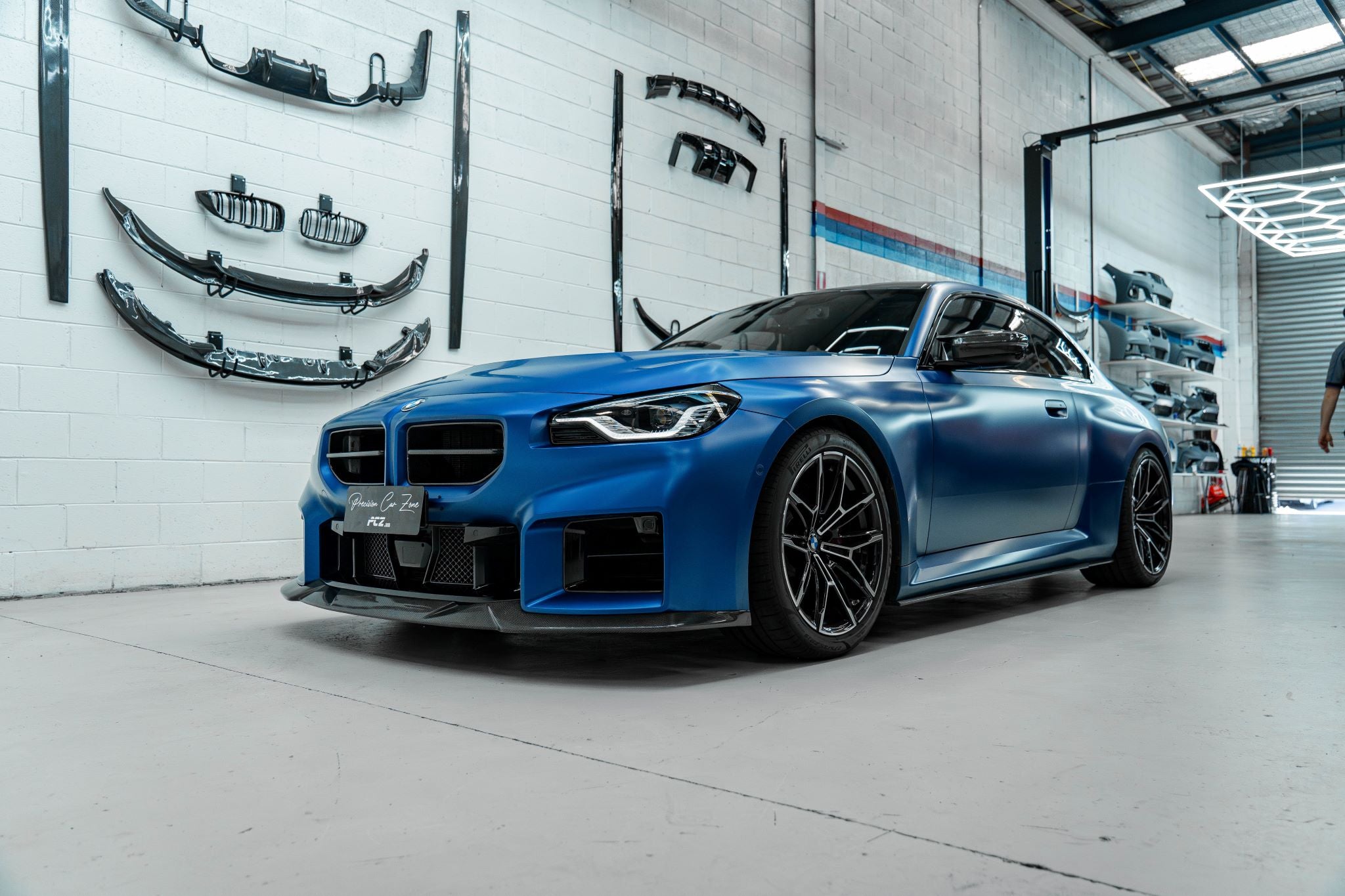 G87 M2 MHC Type Front Bumper Lip – Carbon Fiber (2022+)